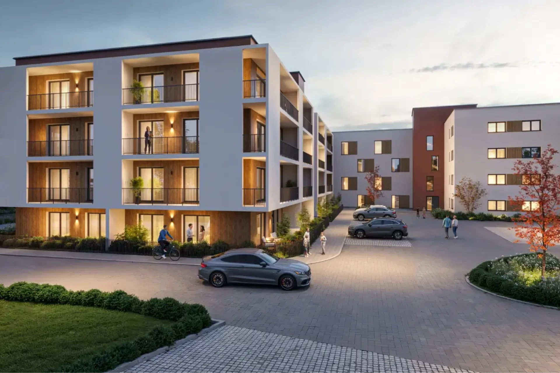 Developersky projekt Bytový dům Vápenná strouha 2