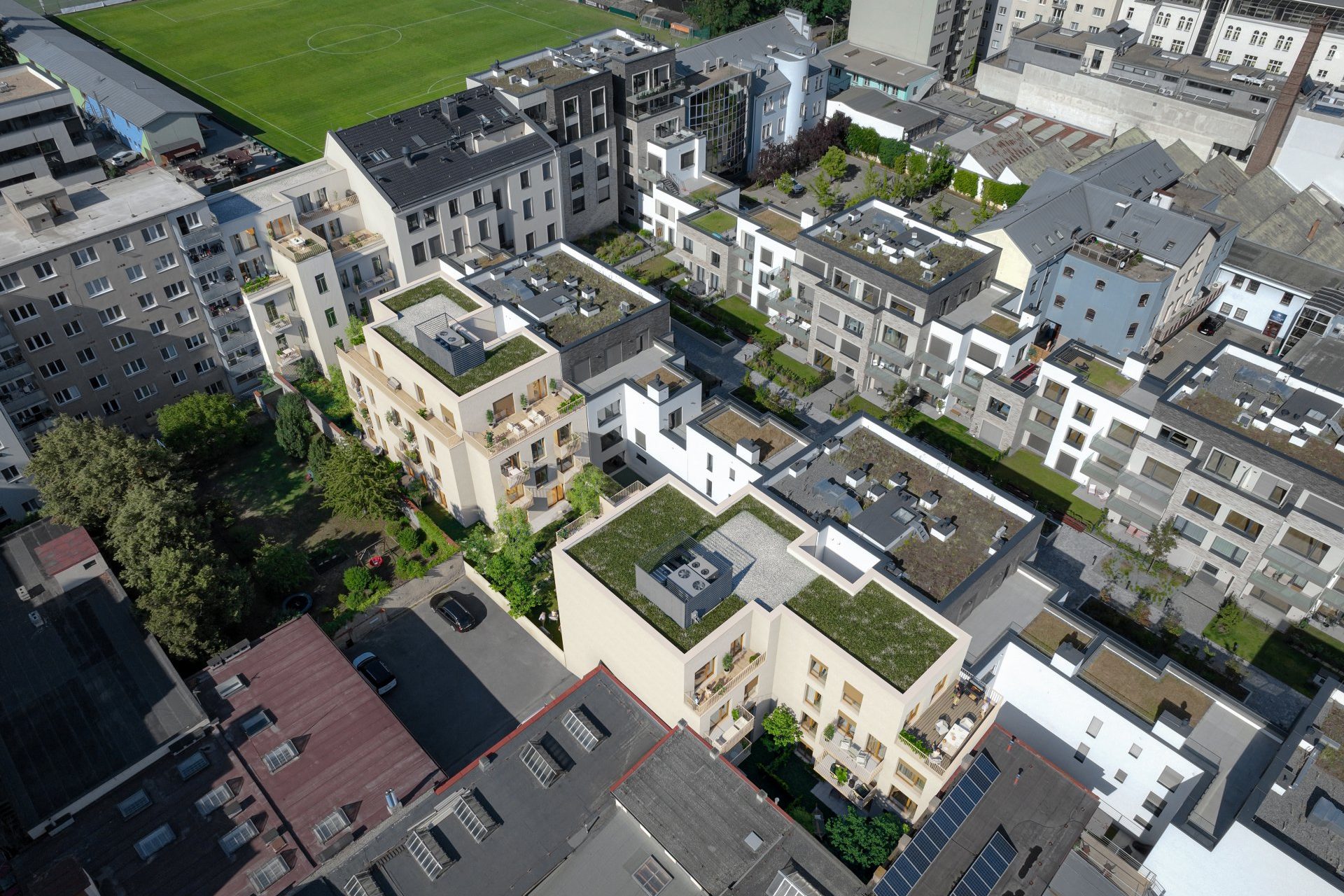 Developersky projekt Oáza Holešovice 5