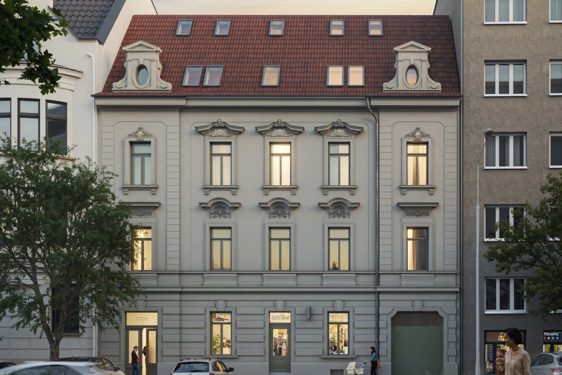 Developersky projekt Oáza Holešovice