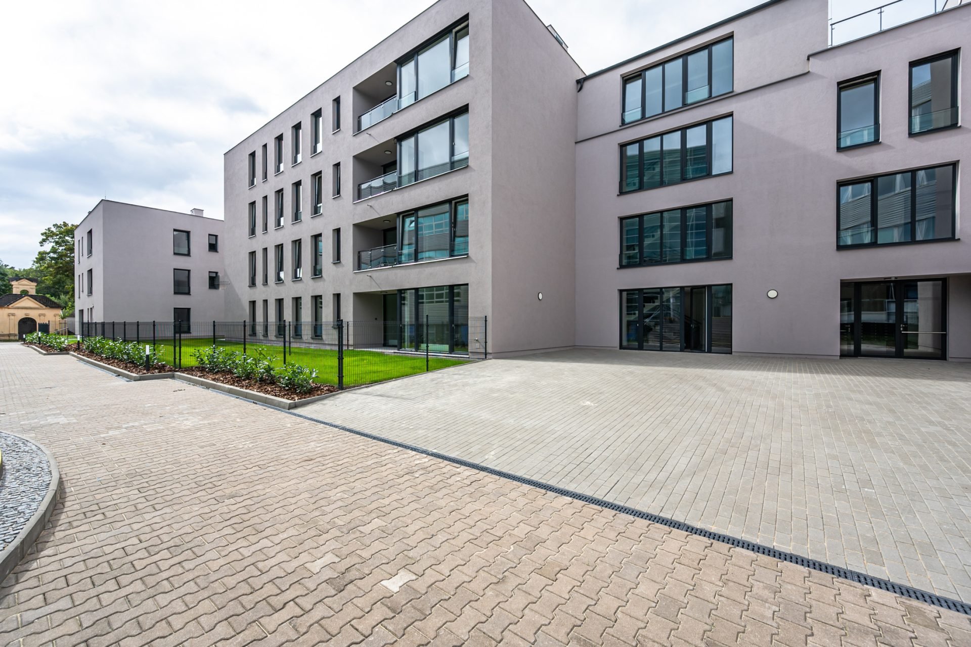 Developersky projekt Rezidence Novostrašnická 2