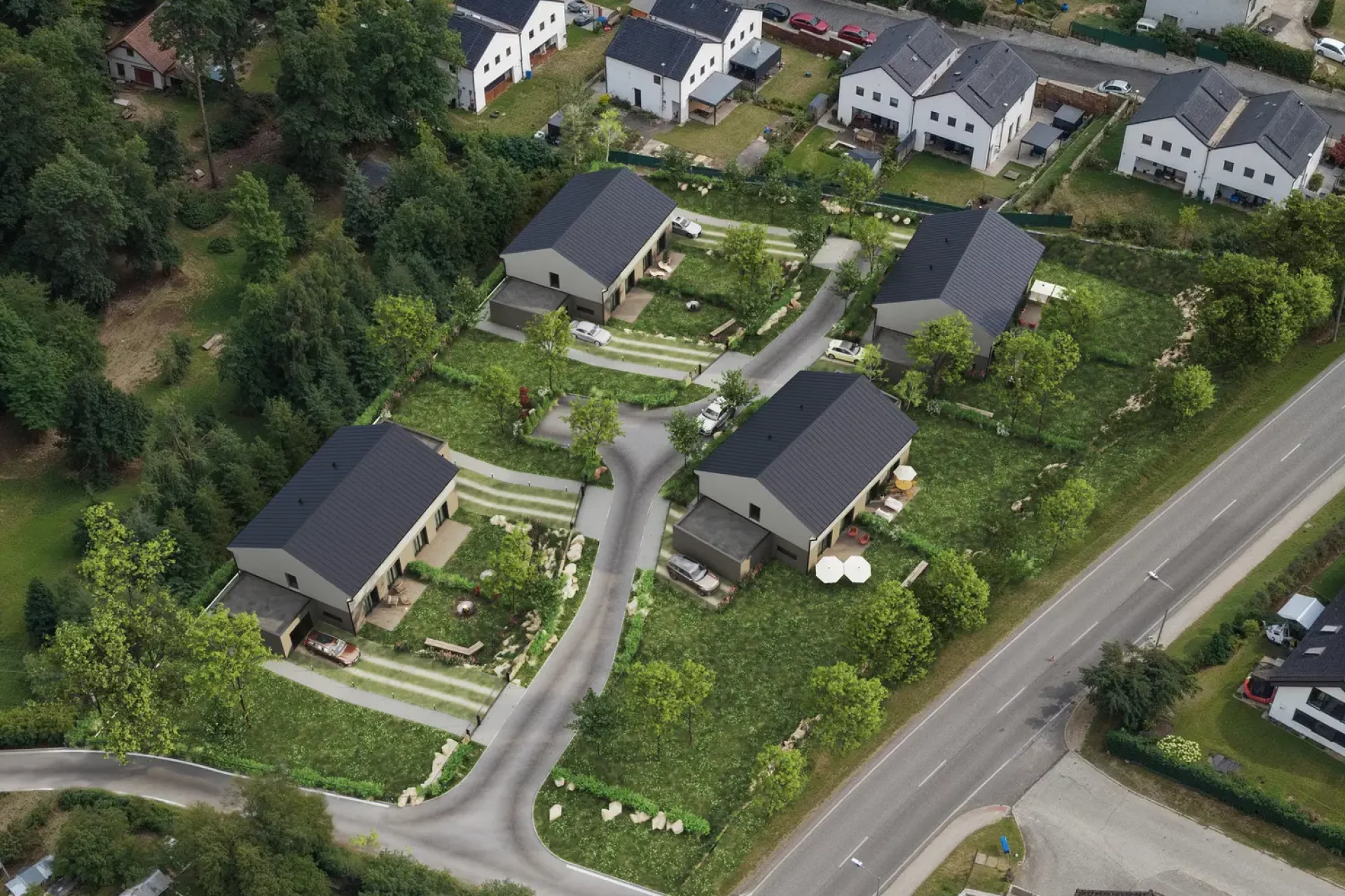 Developersky projekt Domy Kamenice 2