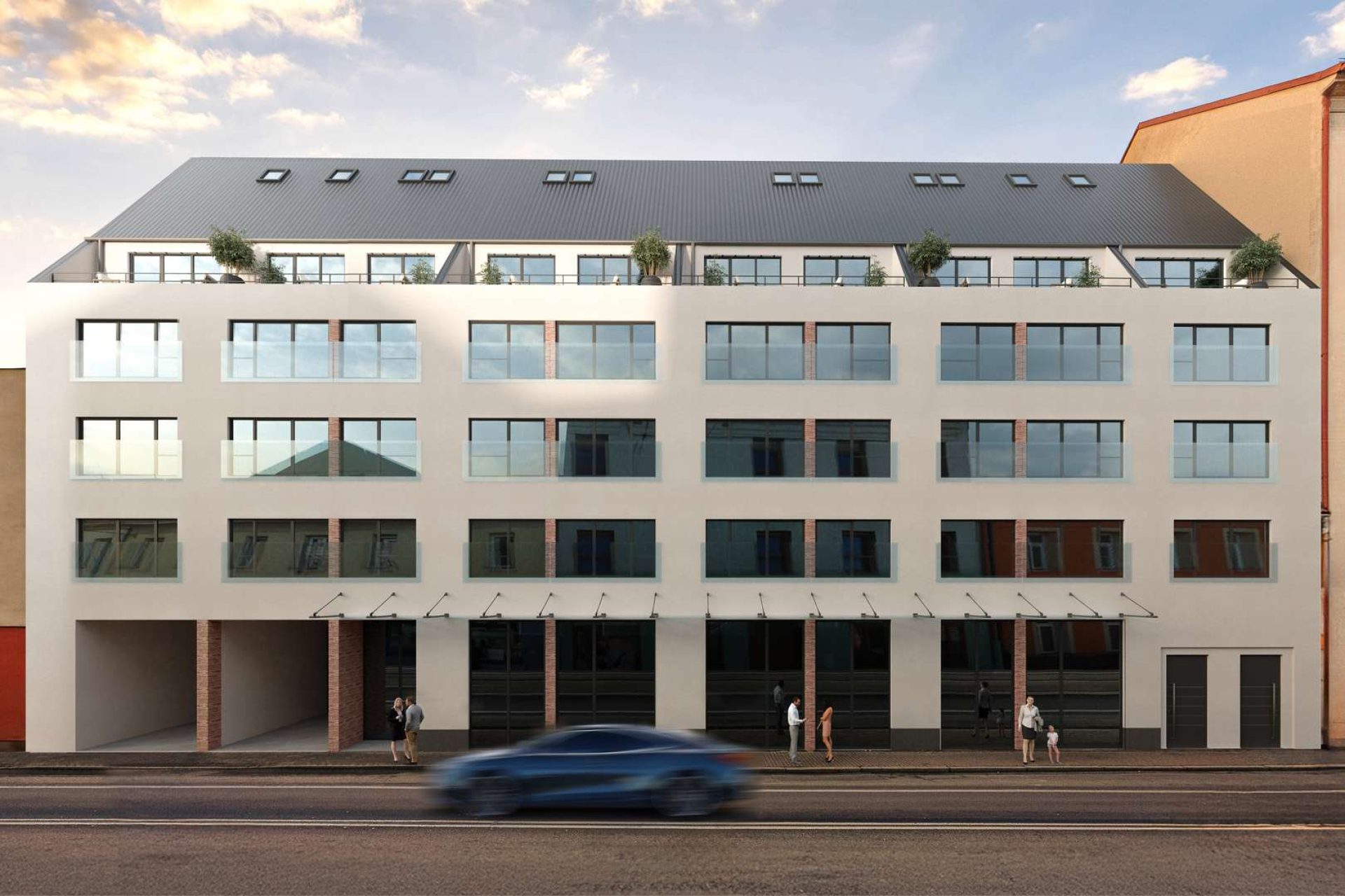 Developersky projekt Byty Rudolfovská 21