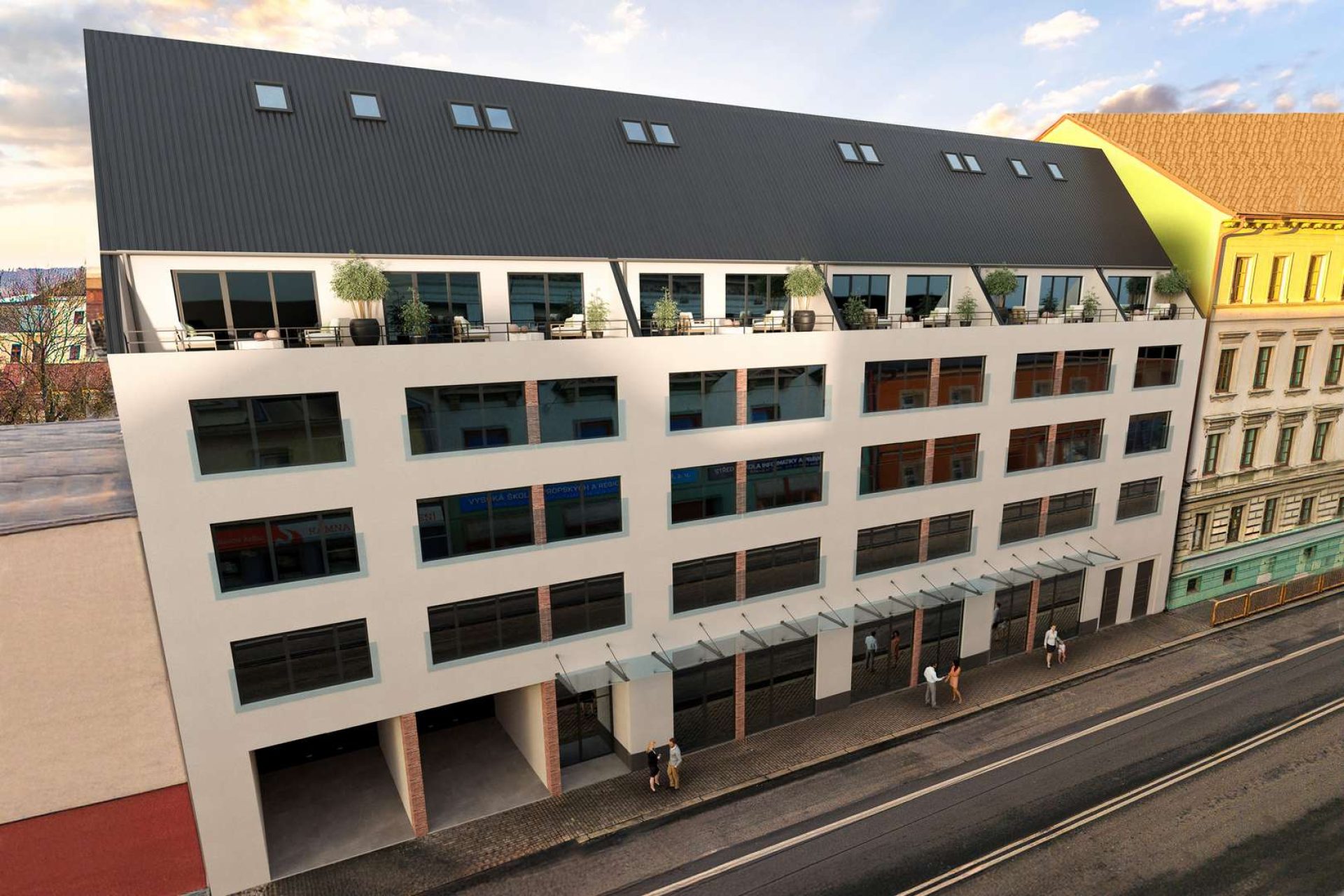Developersky projekt Byty Rudolfovská 21 3