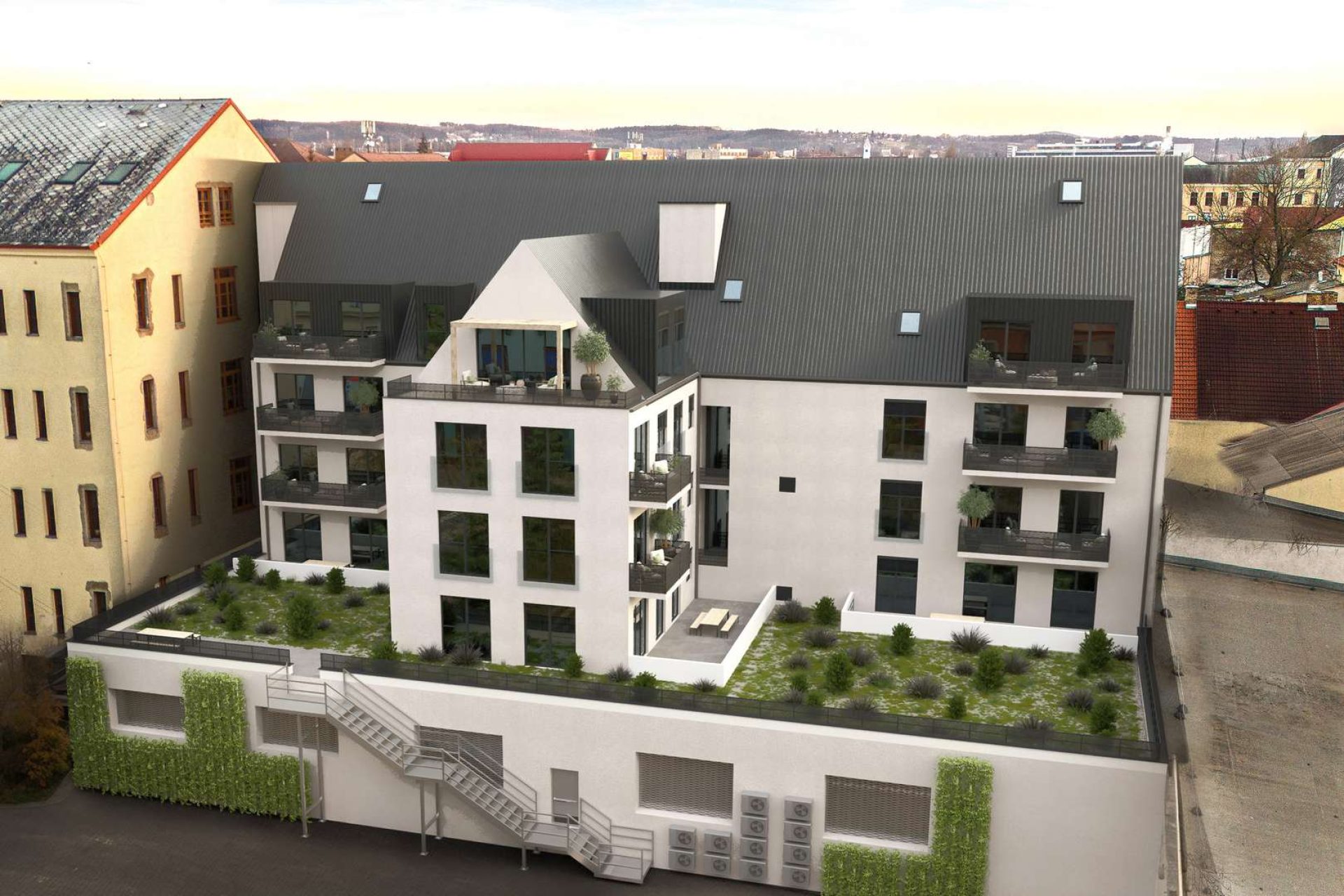 Developersky projekt Byty Rudolfovská 21 2