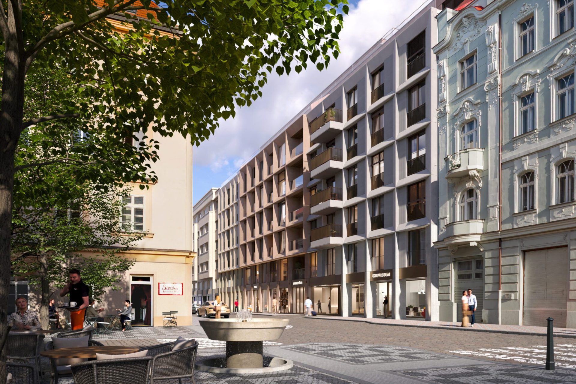 Developersky projekt Petrská 18