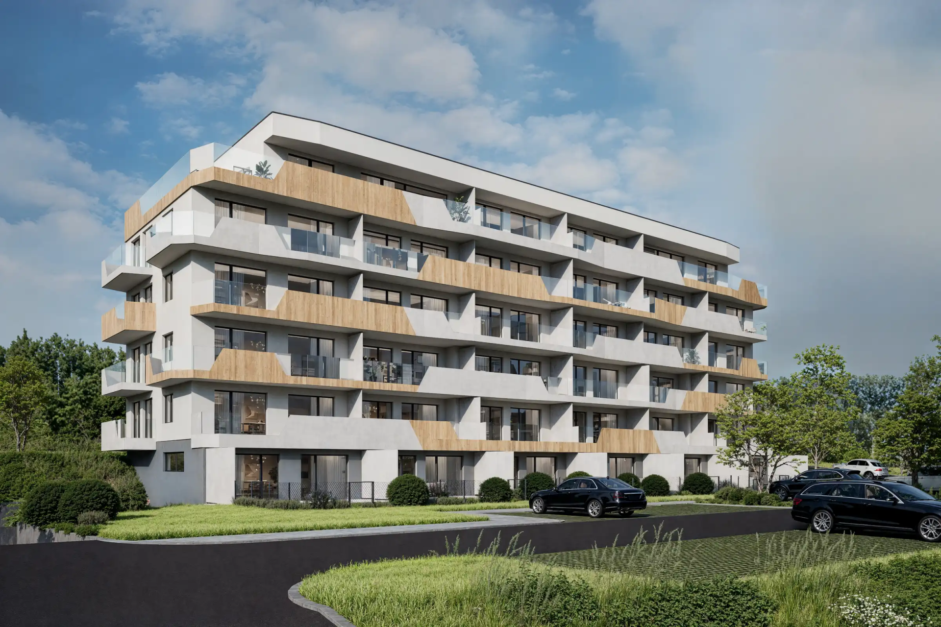 Developersky projekt Terasy Sylván 2