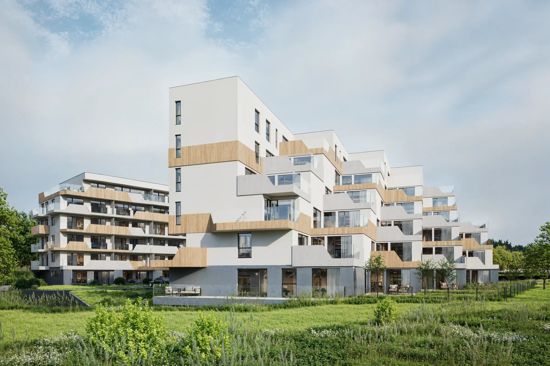 Developersky projekt Terasy Sylván 6