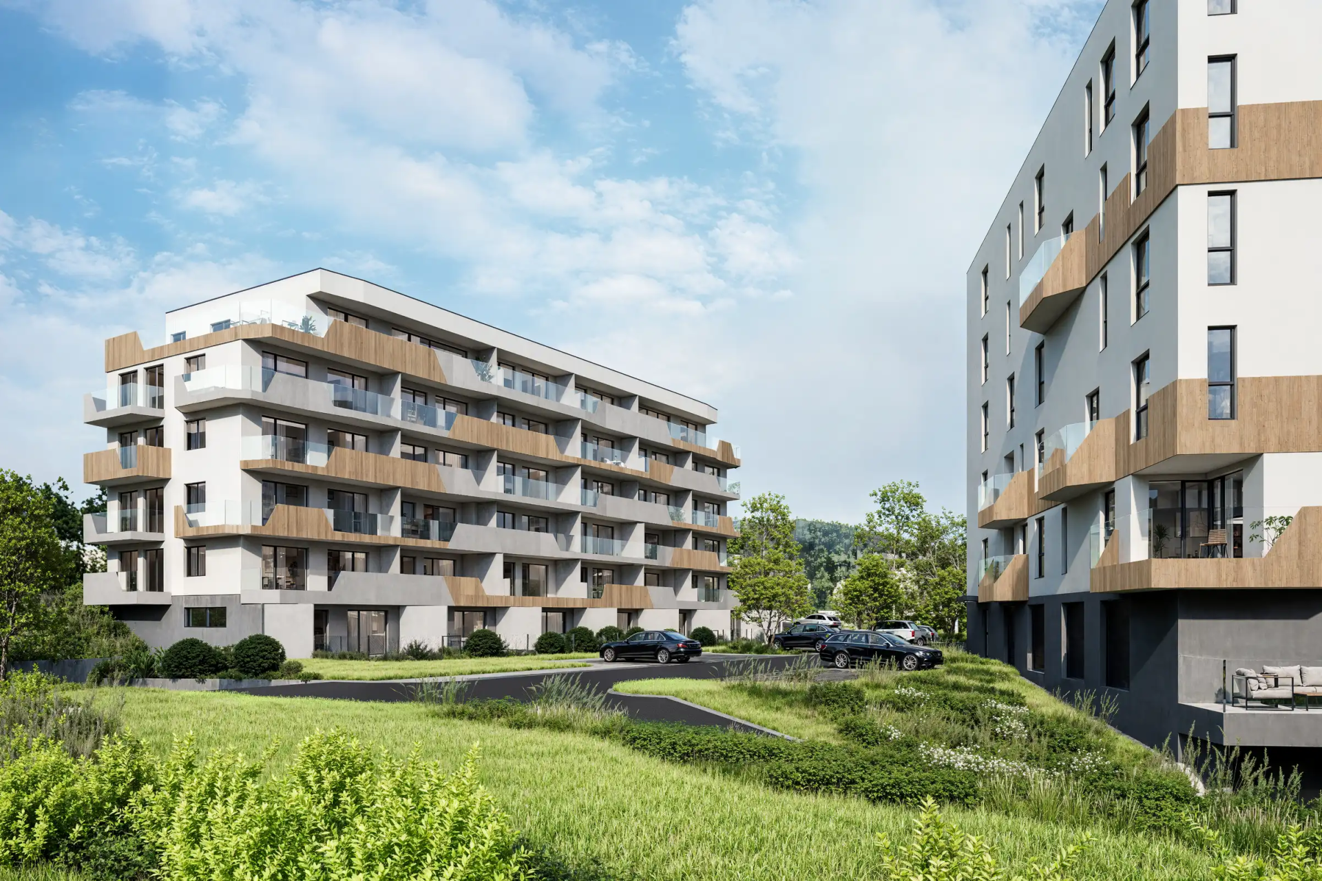 Developersky projekt Terasy Sylván 4