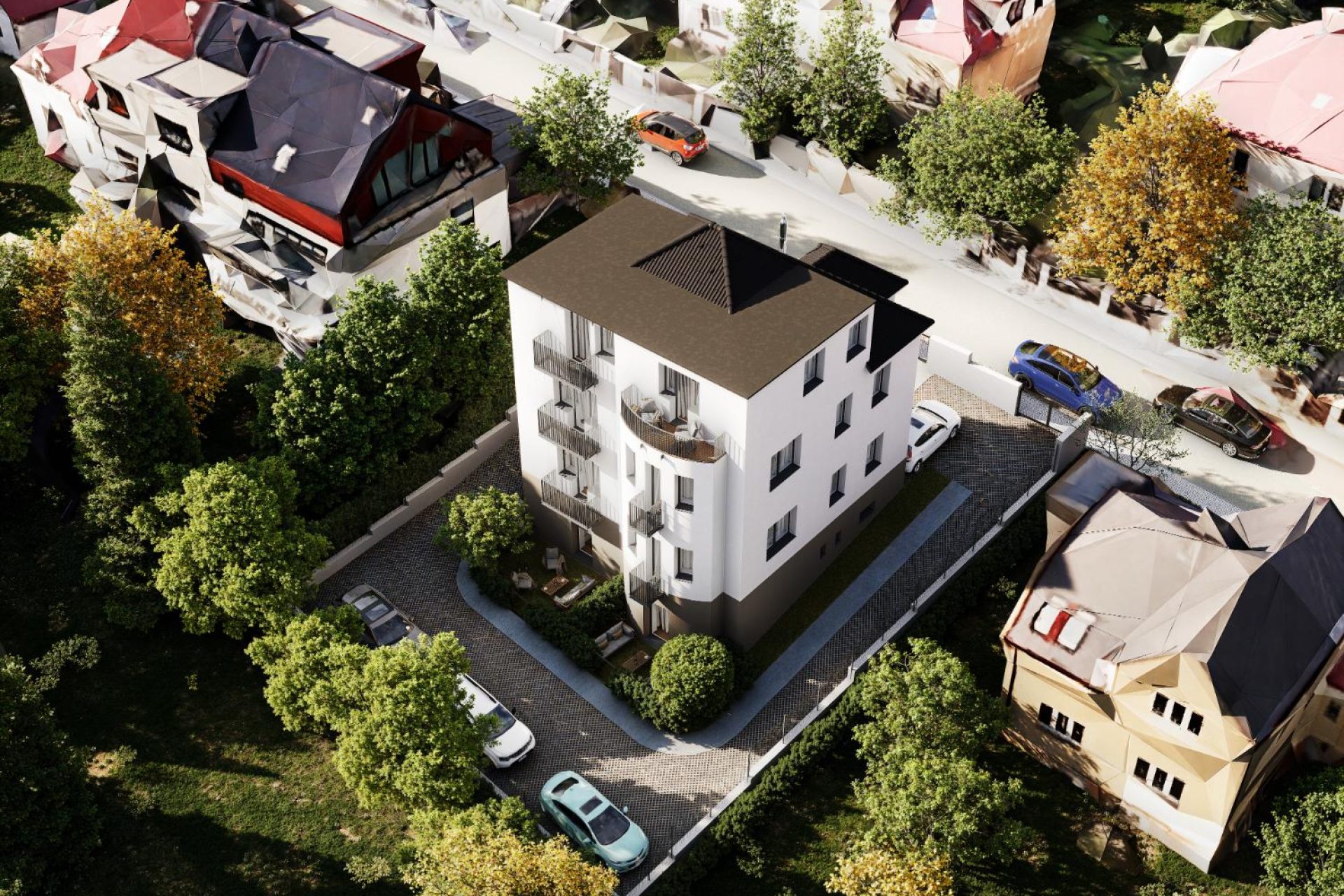 Developersky projekt Rezidence Želivská 3