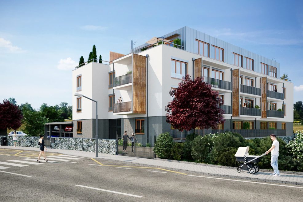 Developersky projekt Rezidence Stříbrná Zahrada