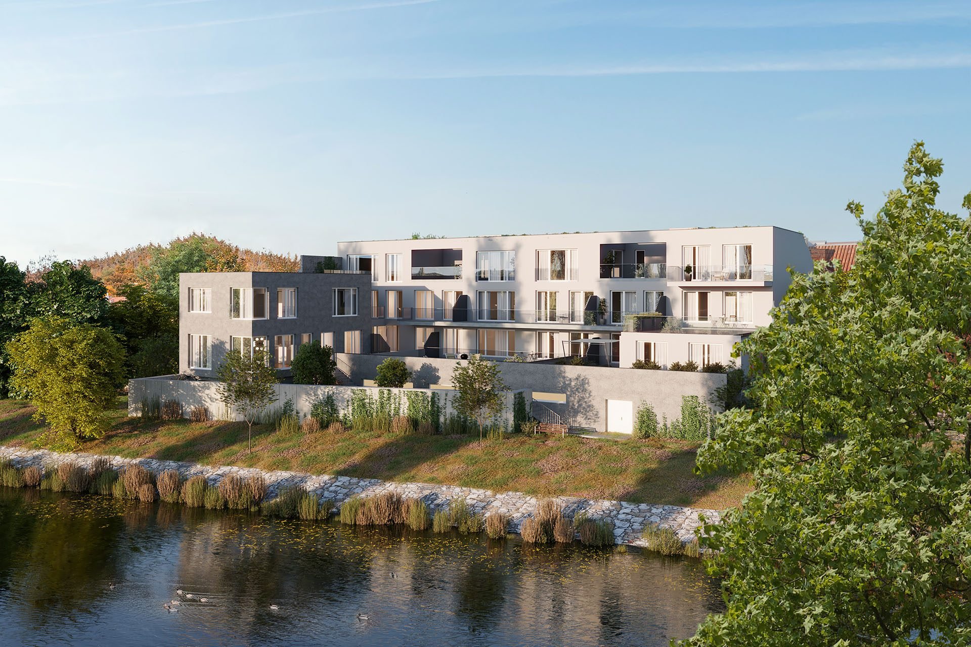 Developersky projekt Terasy Hvězda
