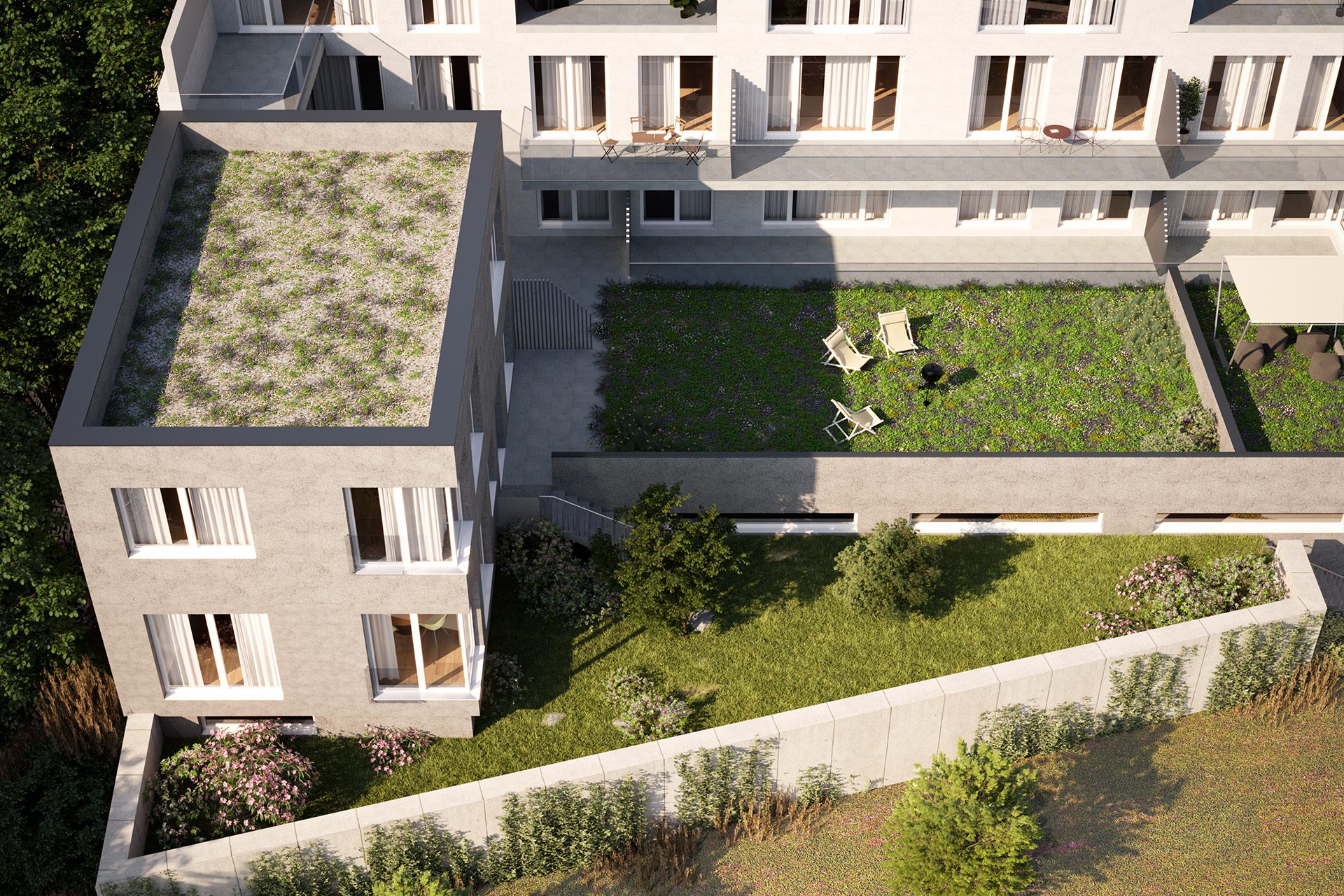 Developersky projekt Terasy Hvězda 4