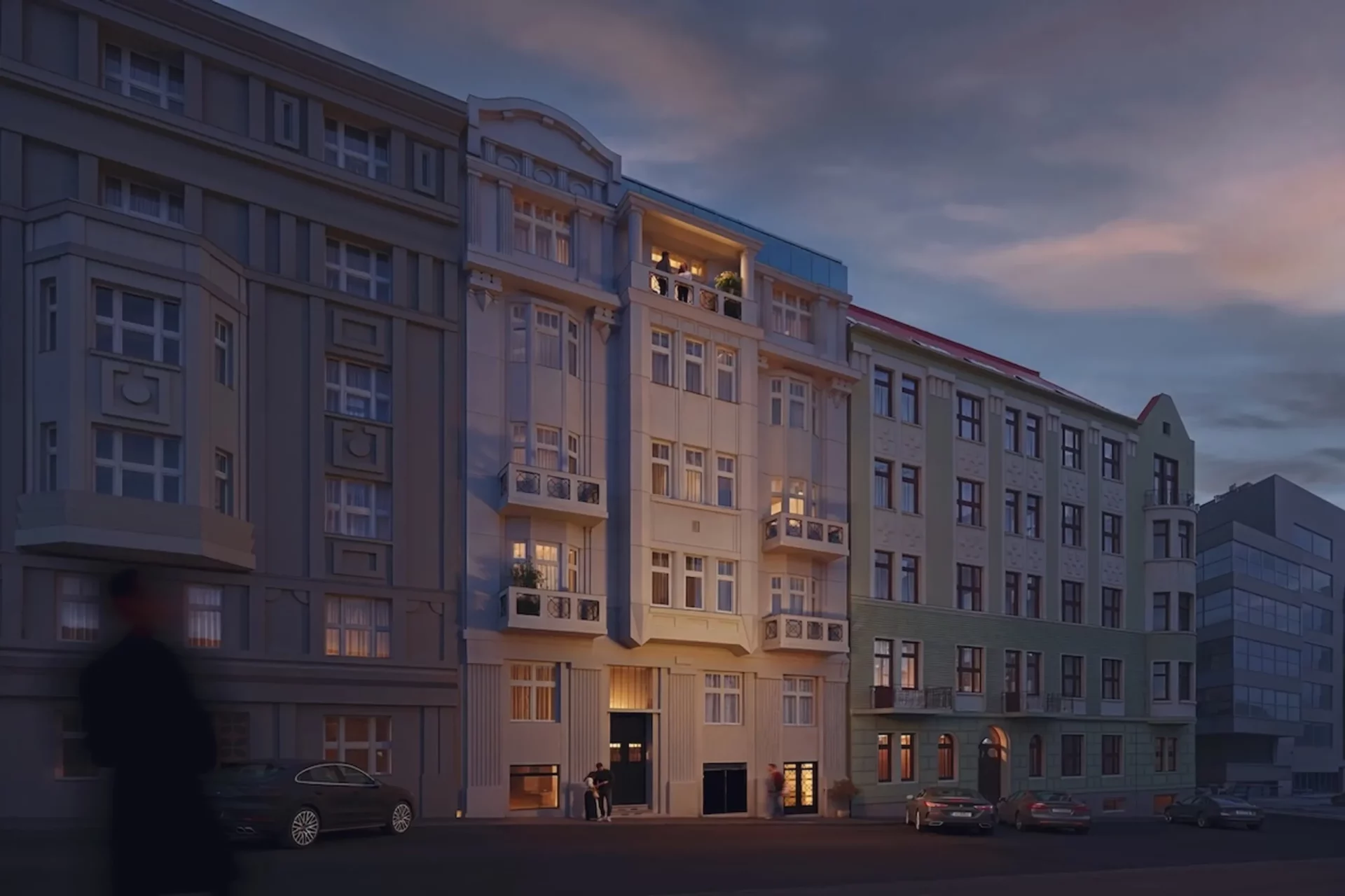 Developersky projekt Heřmanova 24