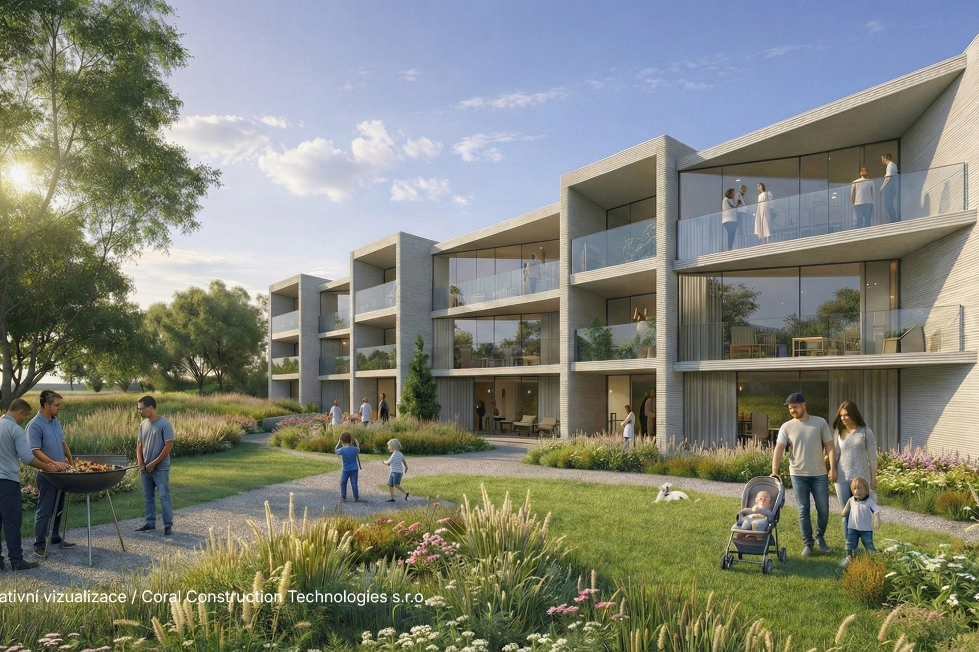 Developersky projekt Rezidence Meandry Výškovice