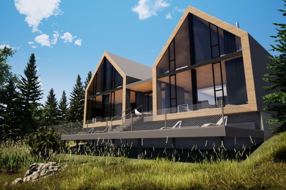 Developersky projekt Terasy Špičák
