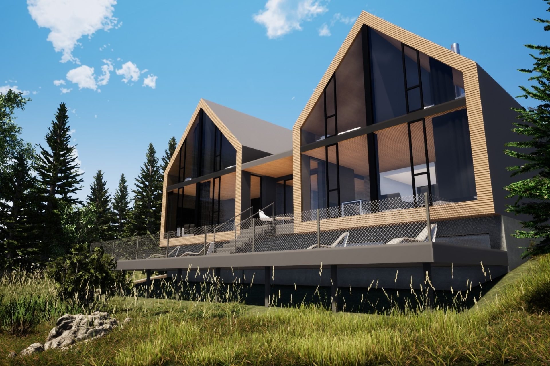 Developersky projekt Terasy Špičák