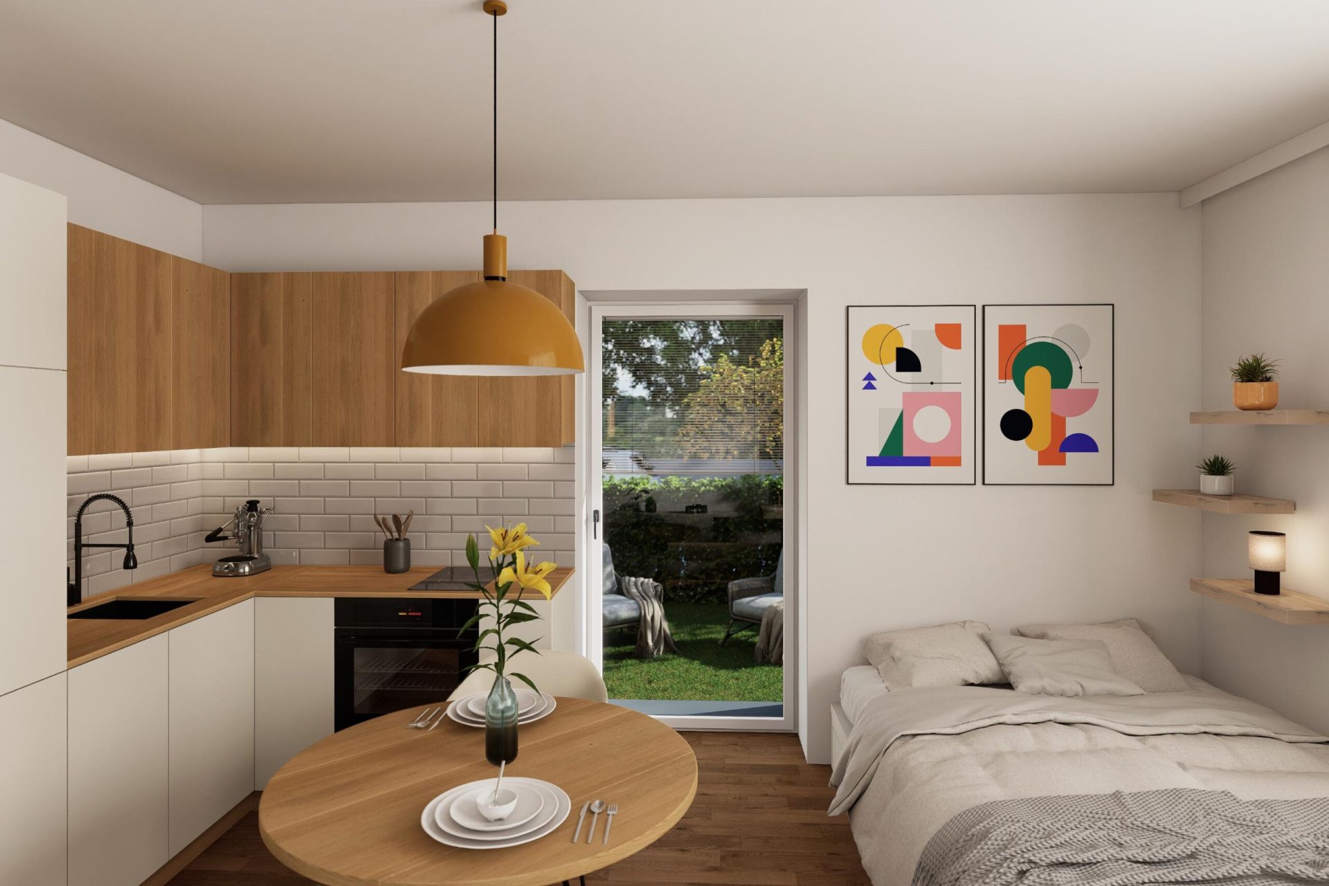 Developersky projekt Rezidence Želivská 4