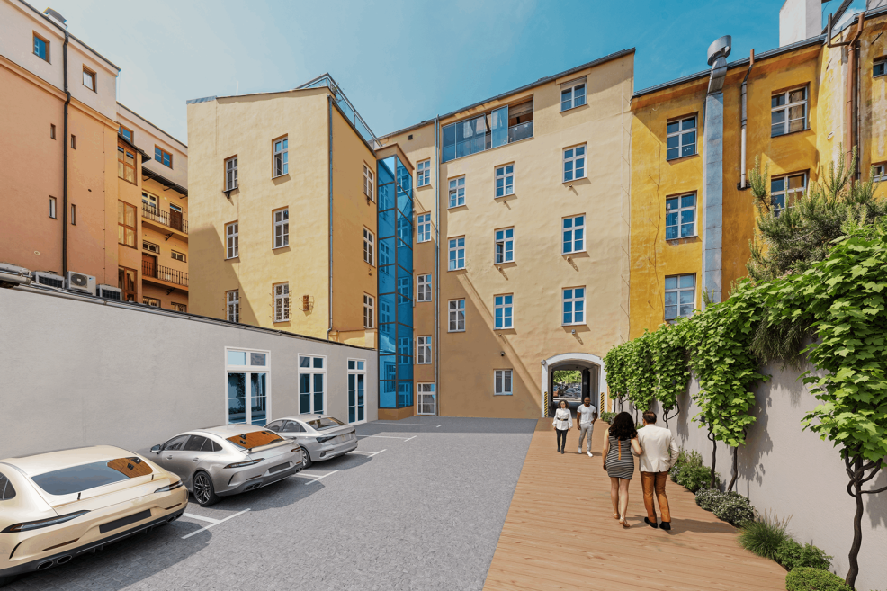 Developersky projekt Karlínské náměstí 5