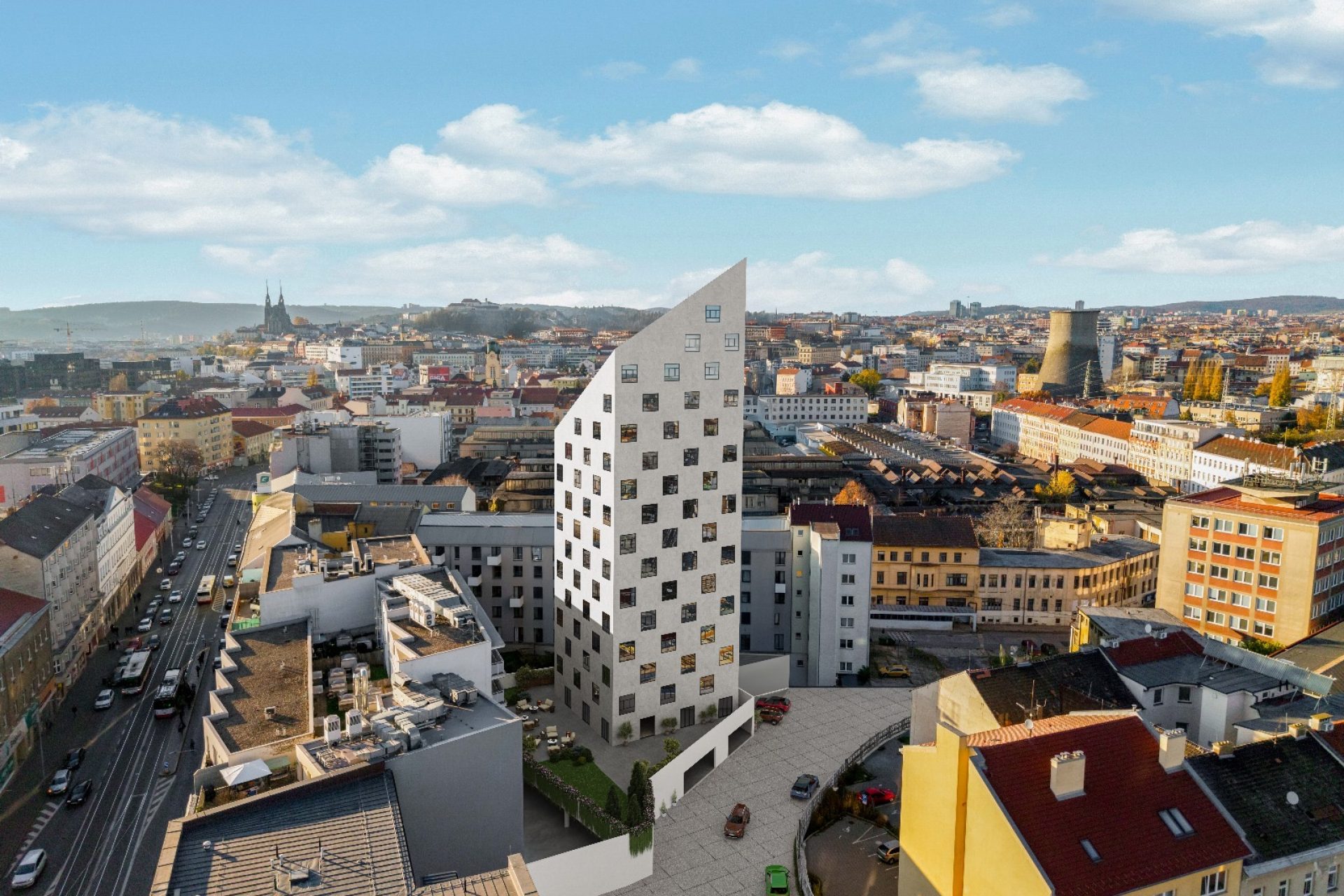 Developersky projekt Byty Křenová 2