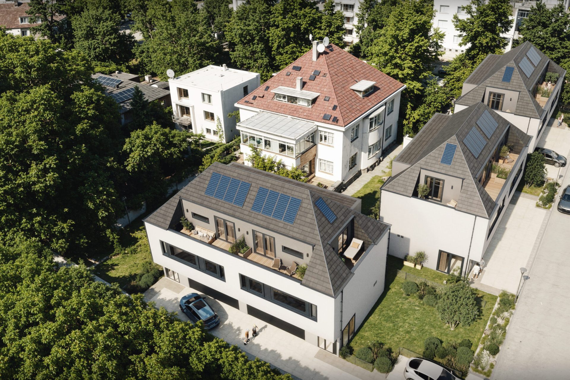 Developersky projekt Viladomy Kamýk 2
