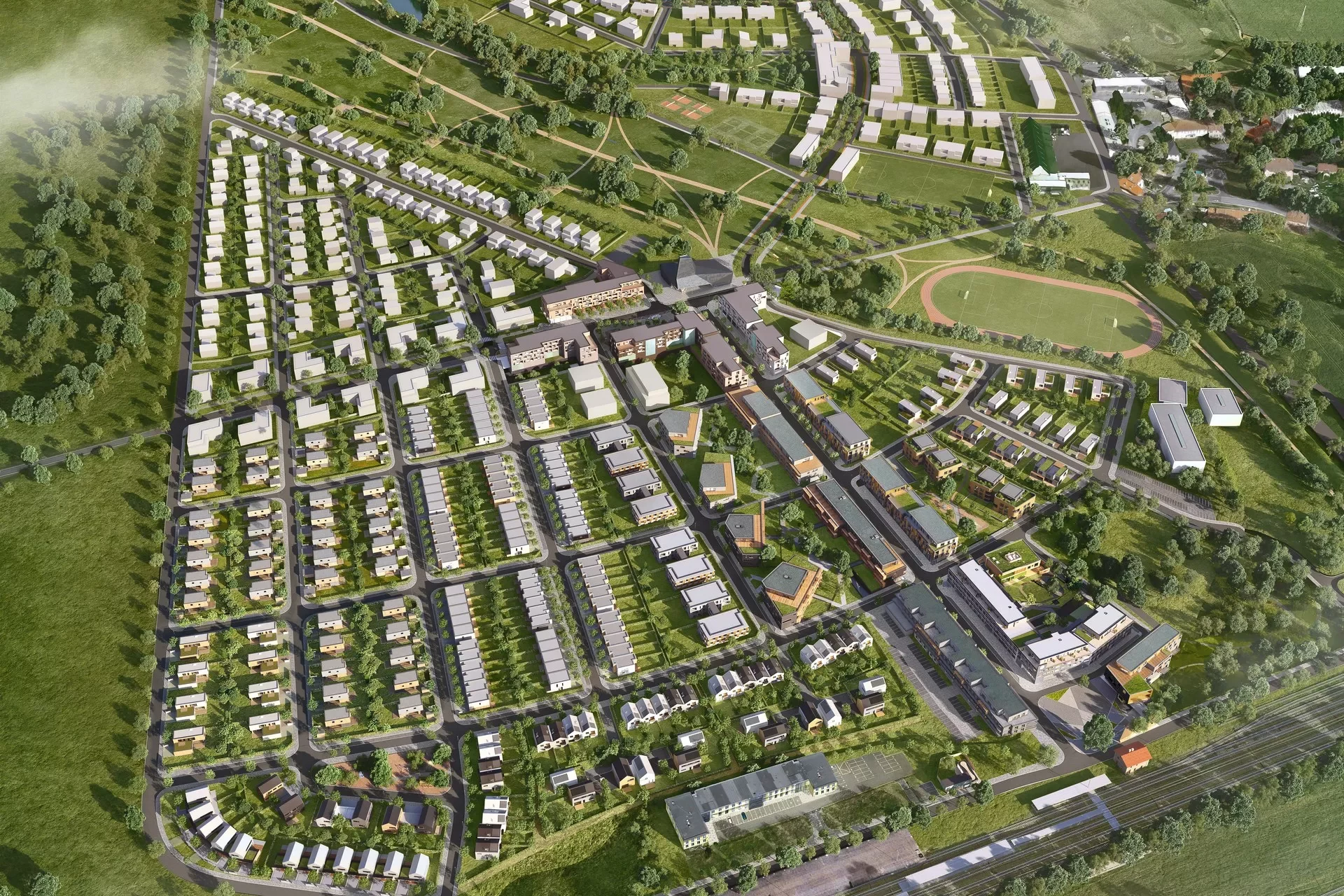 Developersky projekt Nový Zeleneč 6