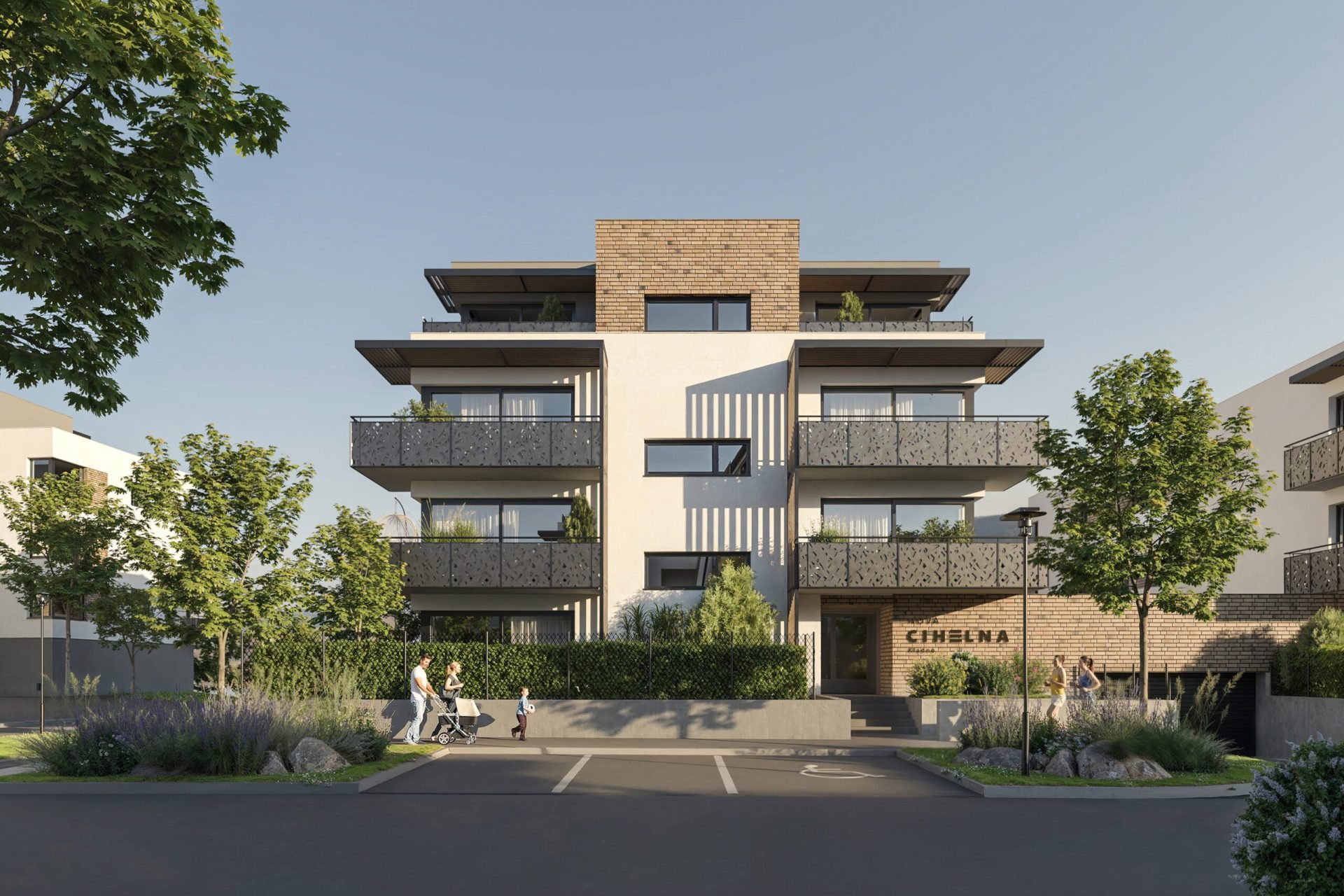 Developersky projekt Nová Cihelna Kladno 2