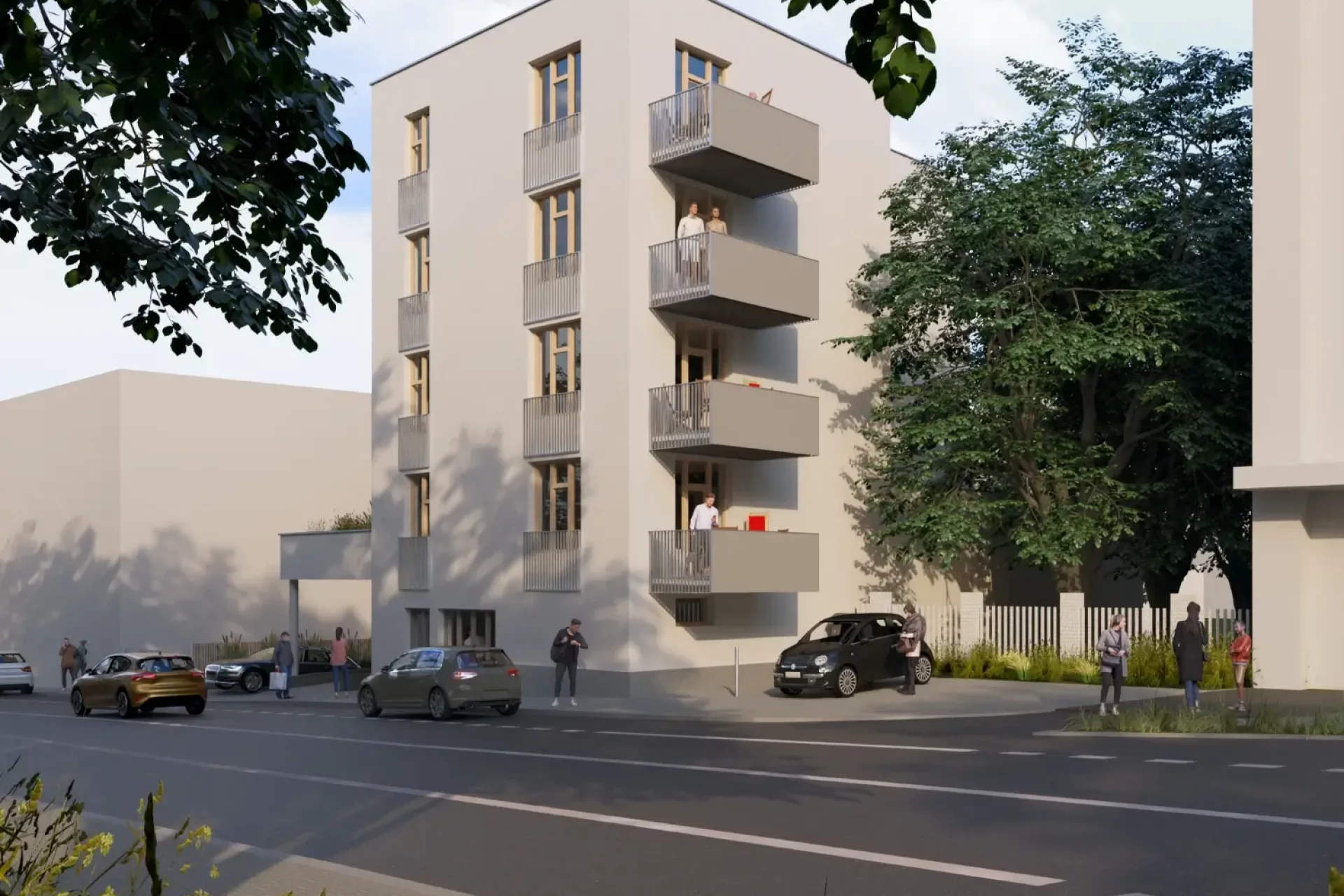 Developersky projekt Bytový dům Budějovická