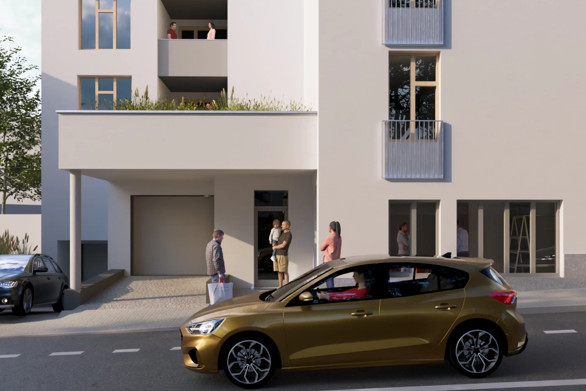 Developersky projekt Bytový dům Budějovická 2