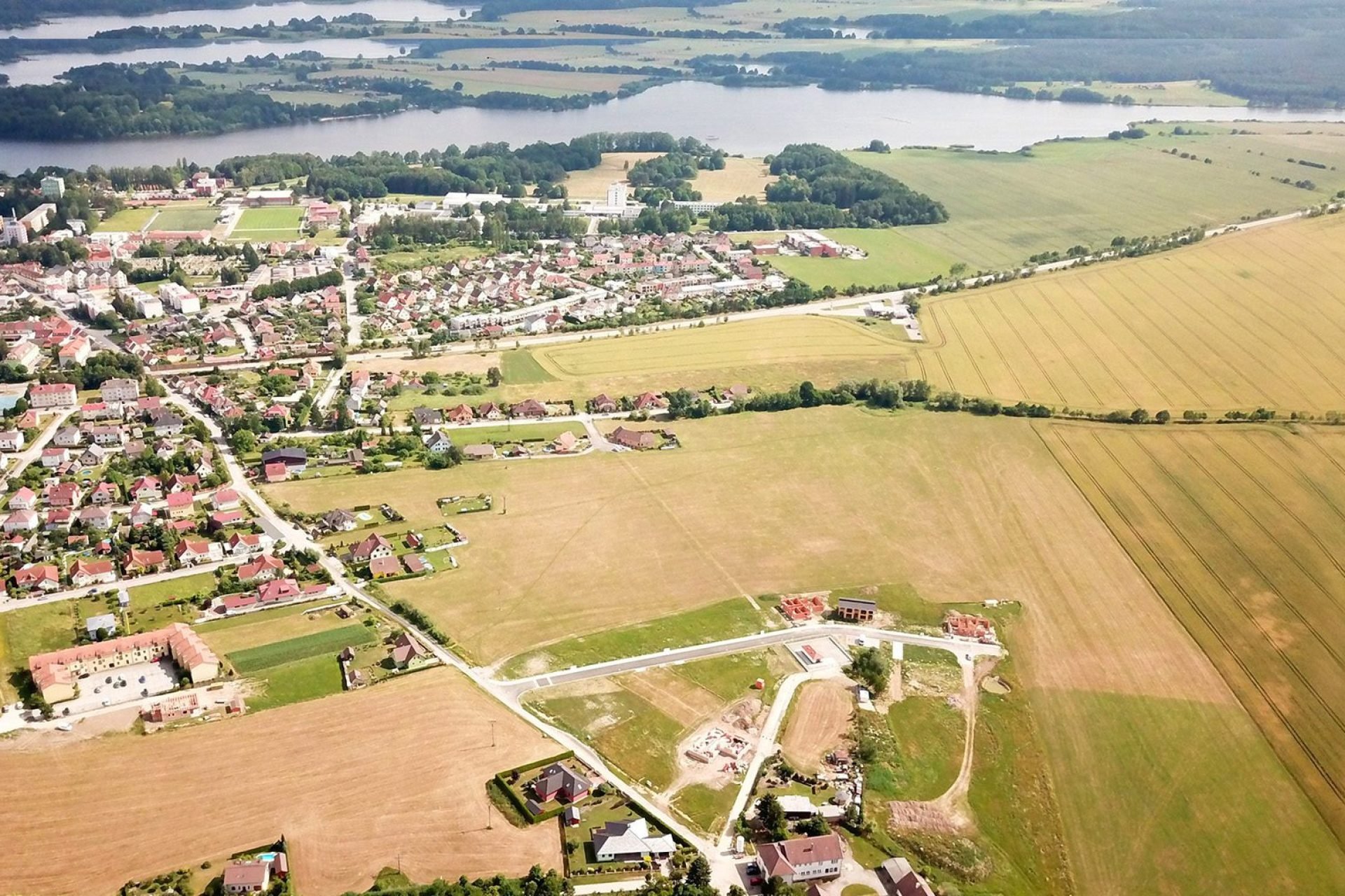 Developersky projekt Stavební pozemky Třeboň