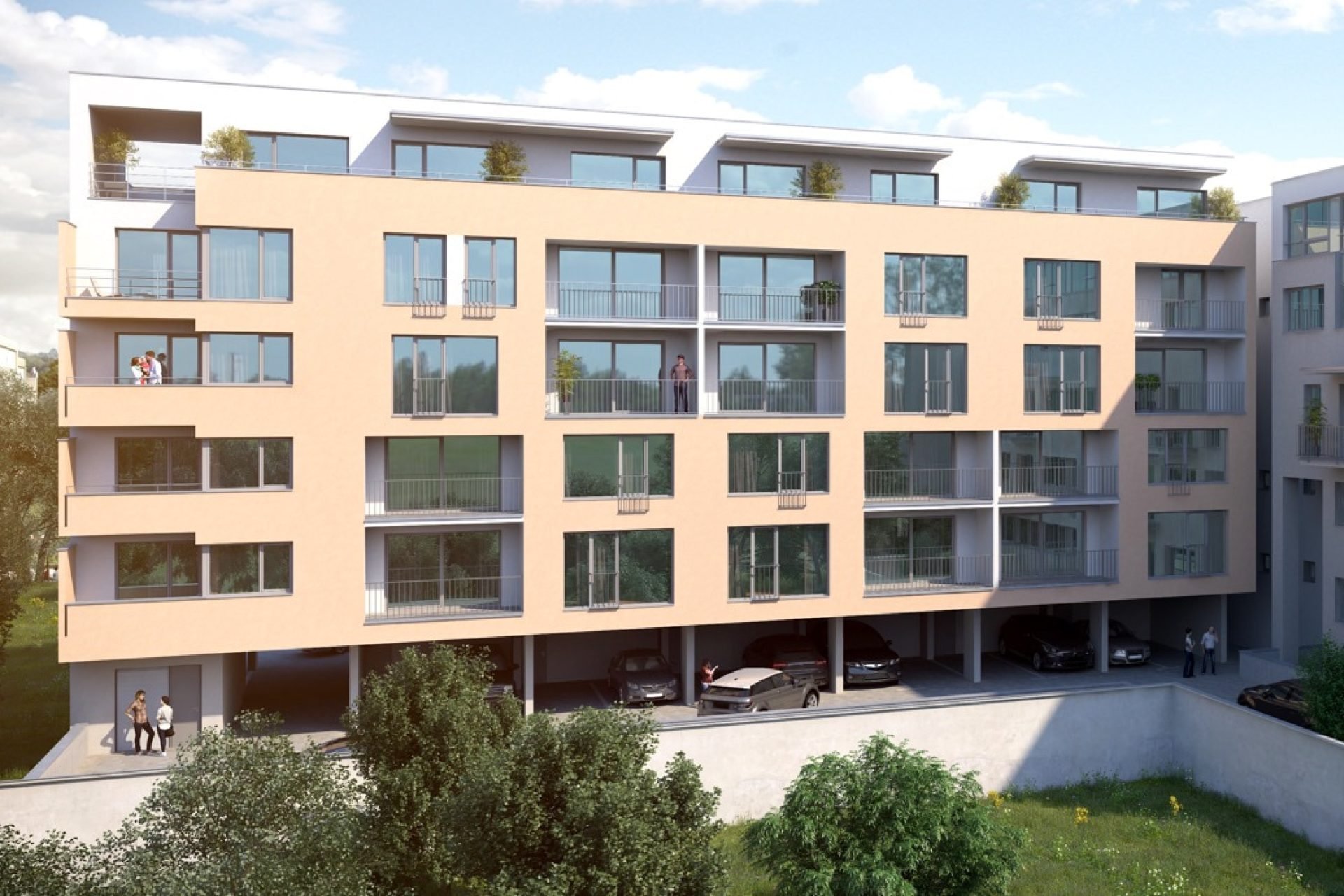 Developersky projekt Rezidence Sadová