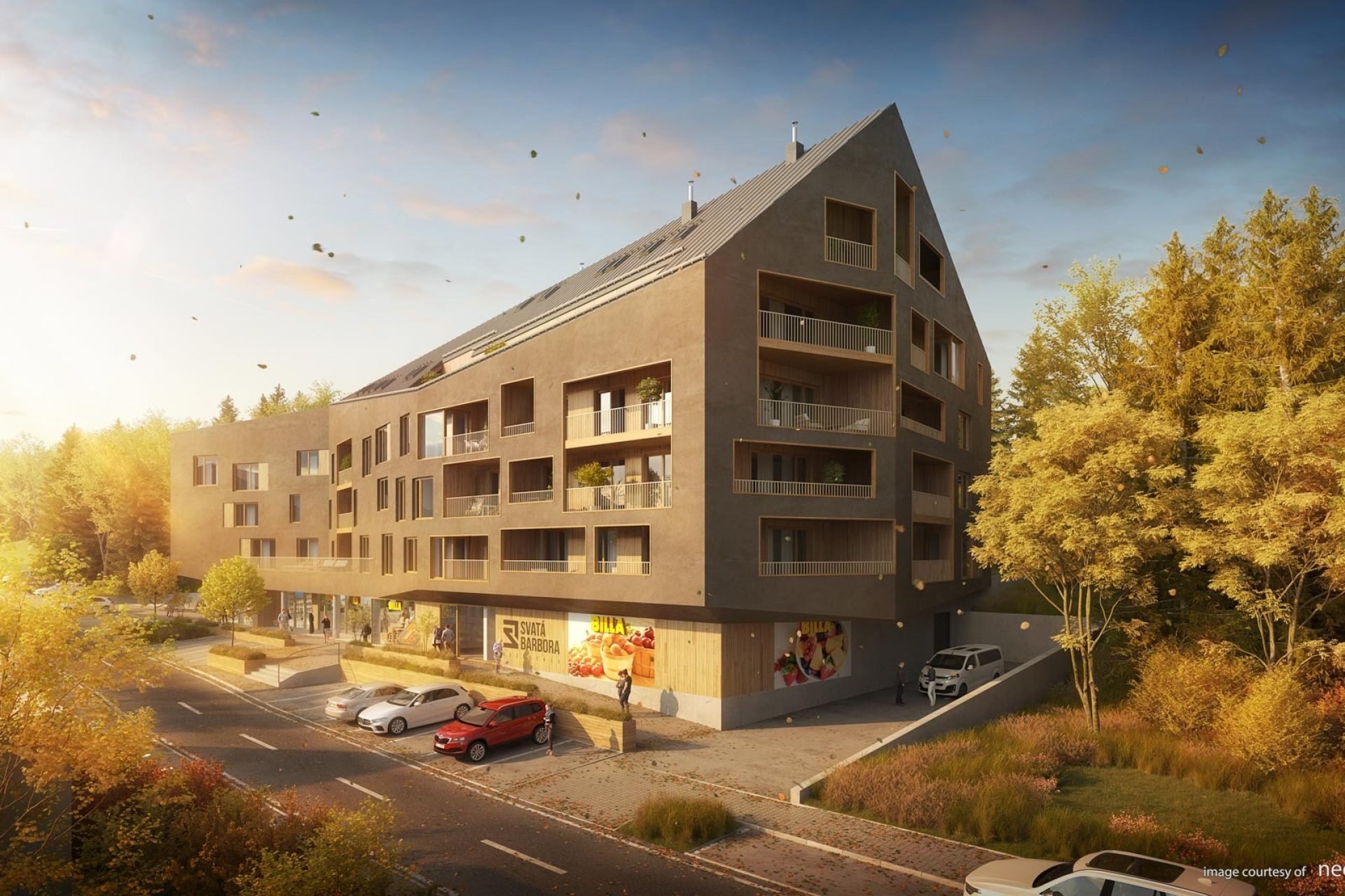 Developersky projekt Rezidence svatá Barbora