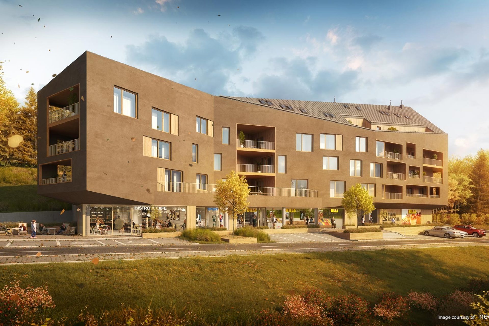 Developersky projekt Rezidence svatá Barbora 2