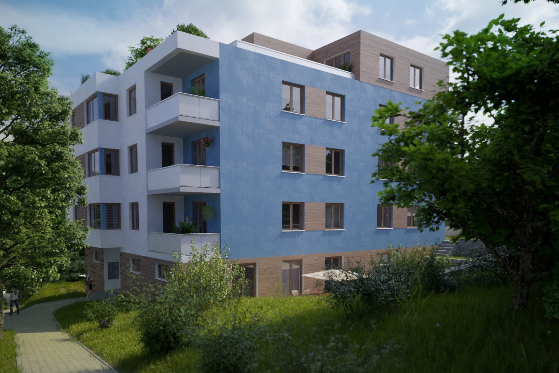 Developersky projekt Rezidence Vodárenská 2