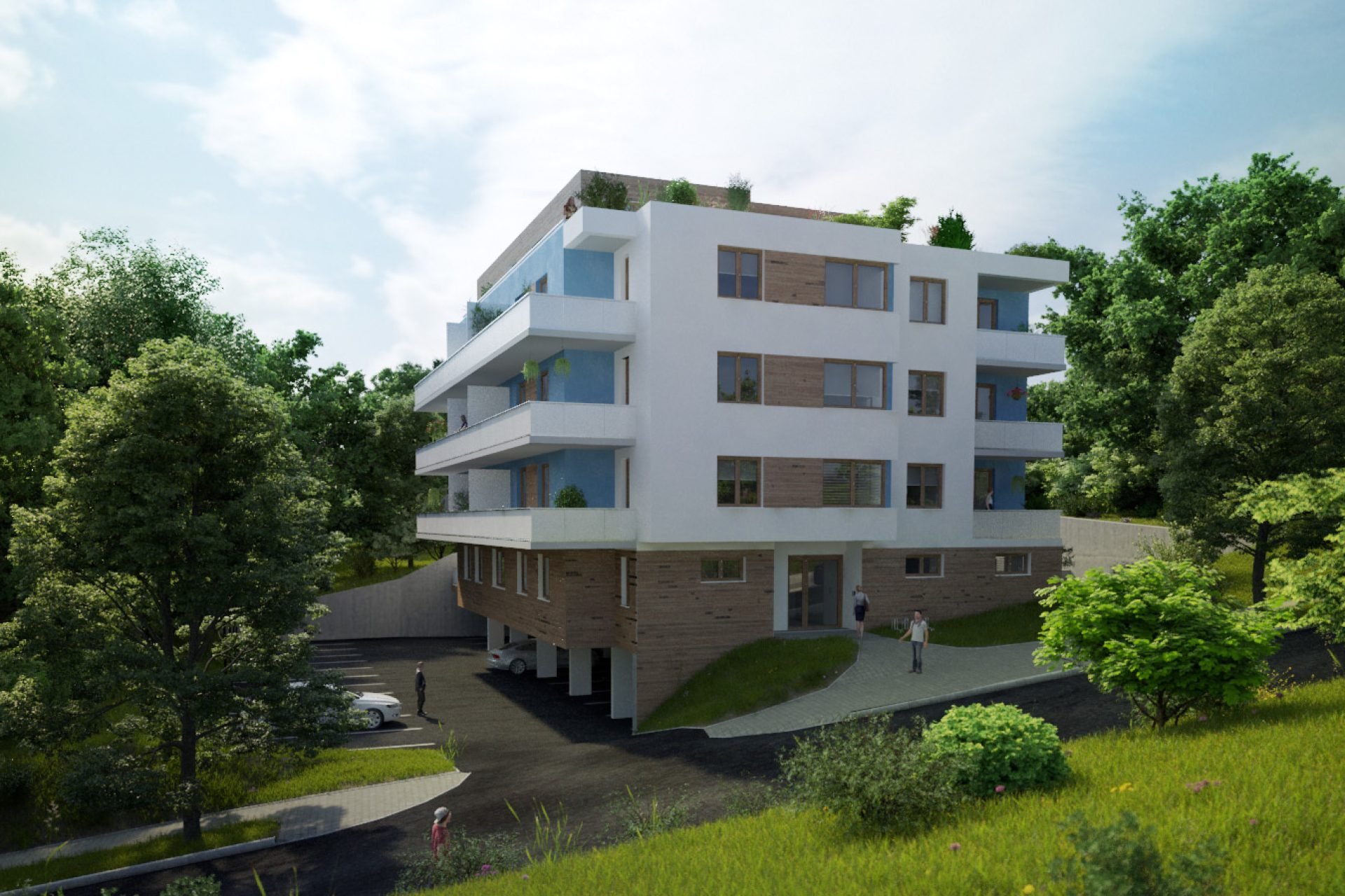 Developersky projekt Rezidence Vodárenská