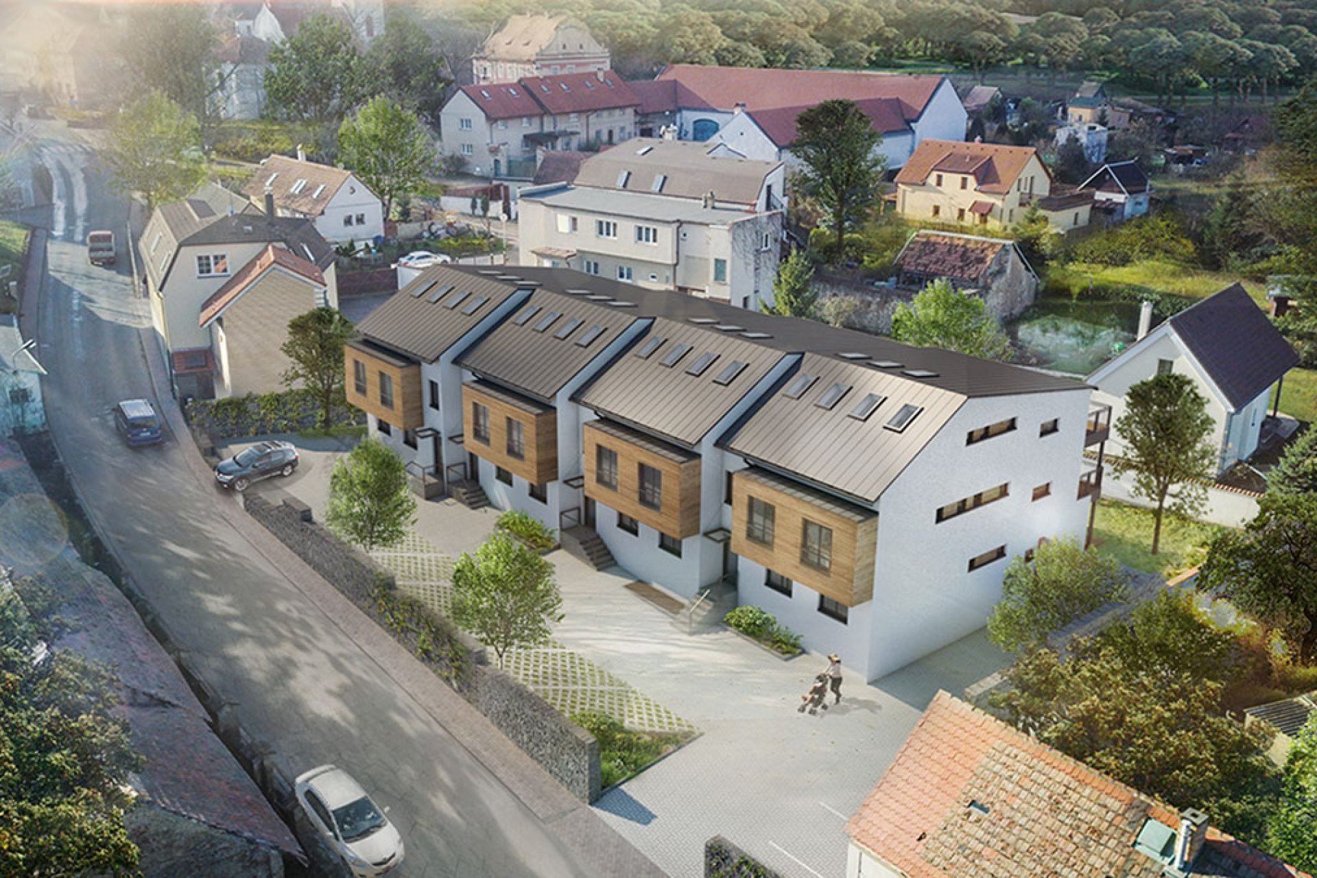 Developersky projekt Viladomy Ořech 2