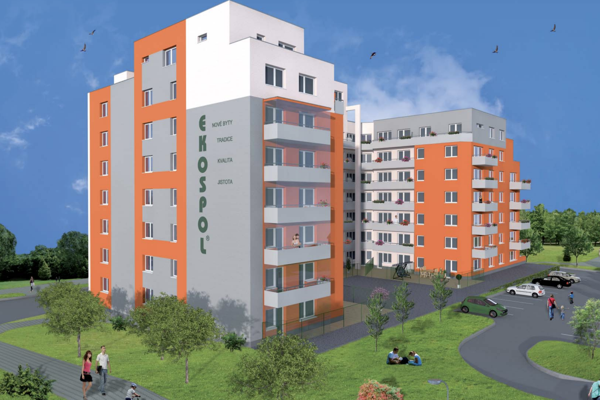 Developersky projekt Nové Měcholupy VI