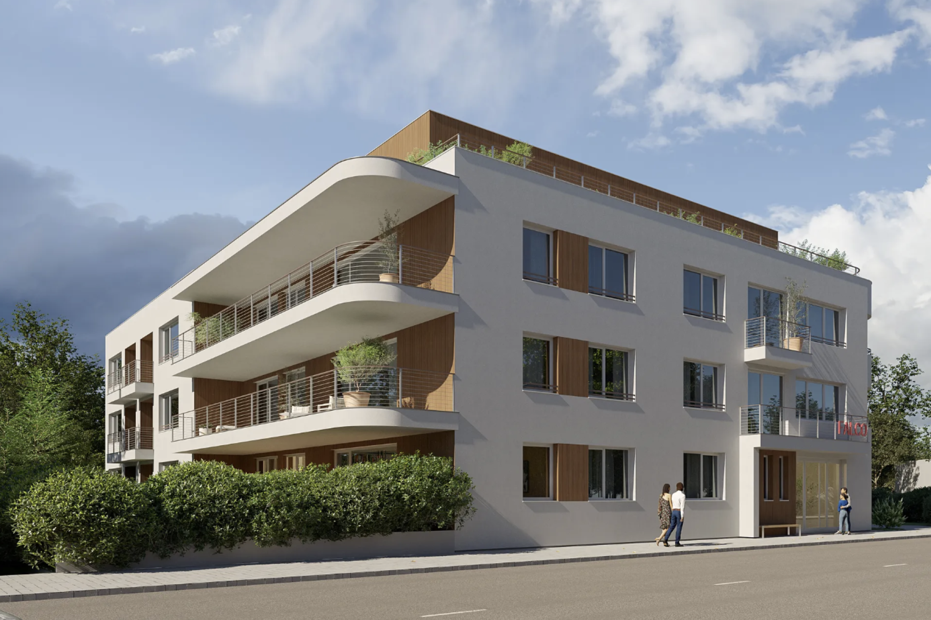 Developersky projekt Rezidence Falco