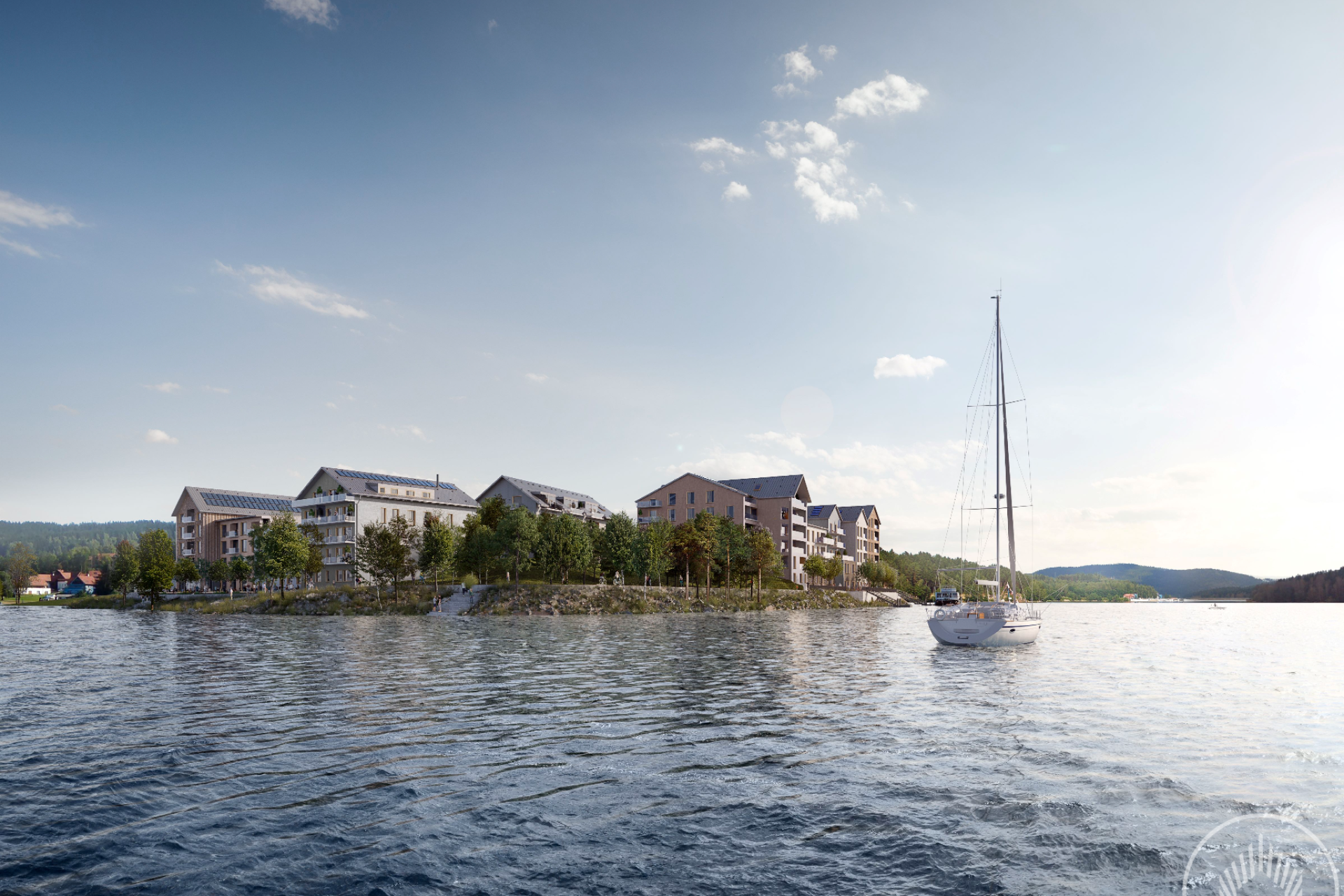 Developersky projekt Apartmány Přístav Vista Lipno 2