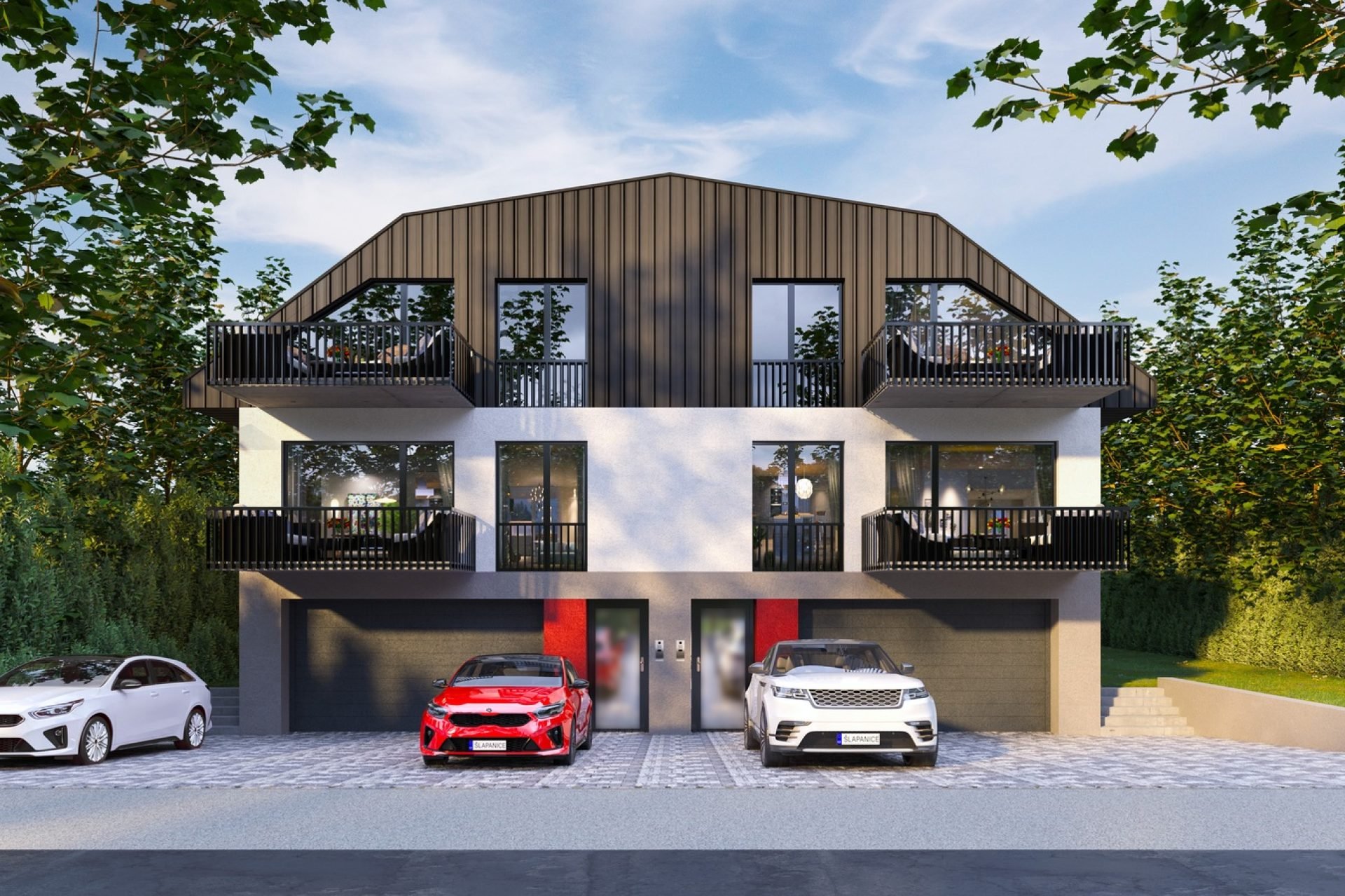 Developersky projekt Viladům Těsnohlídkova