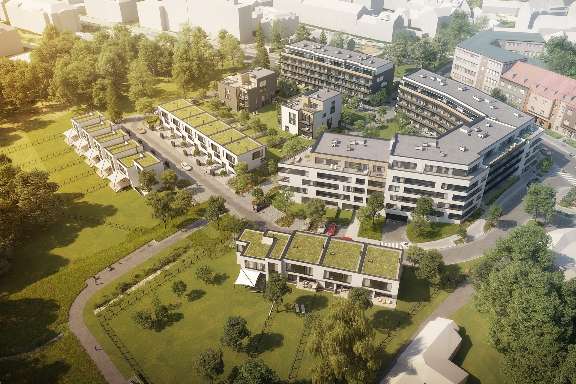 Developersky projekt Chytré bydlení Braník 3