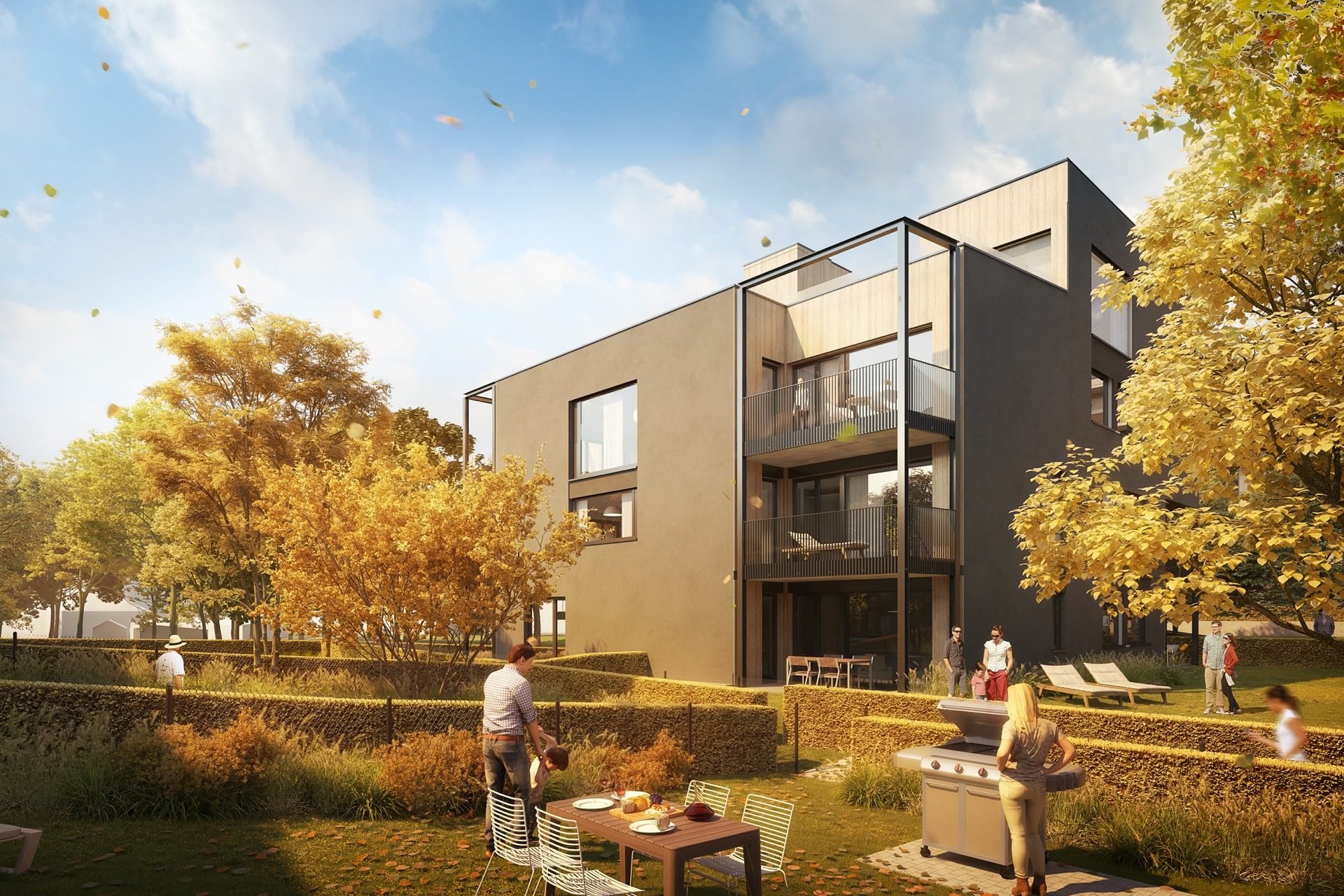 Developersky projekt Chytré bydlení Braník 5