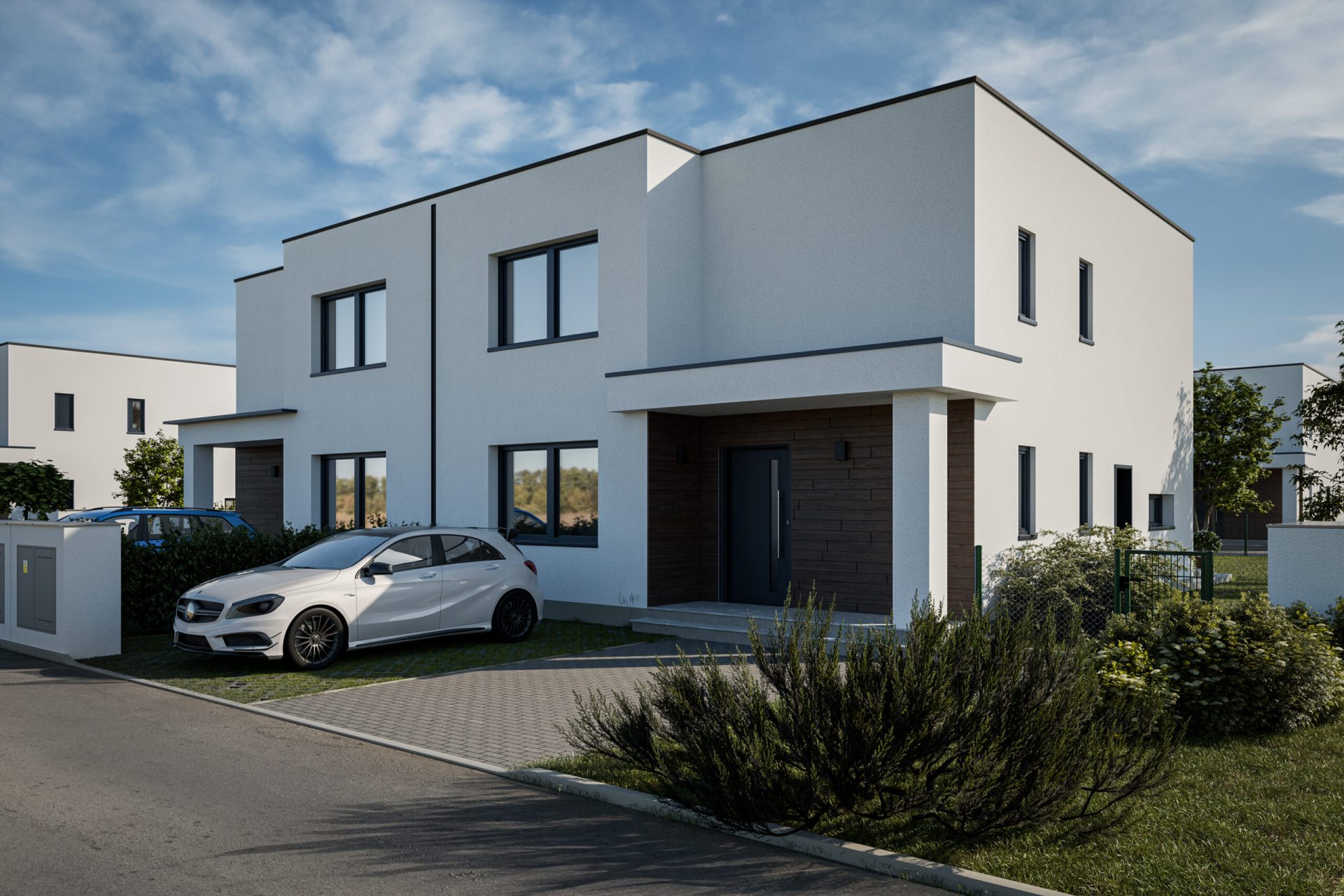 Developersky projekt Domy Bořanovice 3