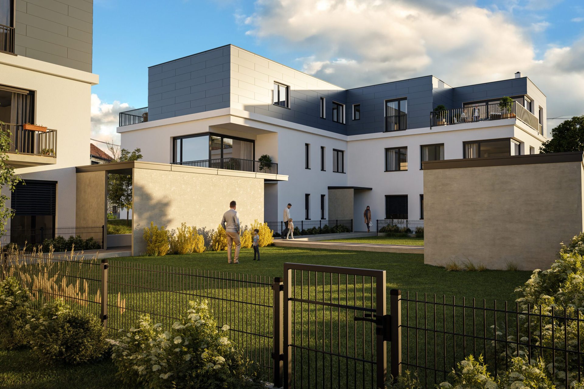 Developersky projekt Viladomy Dunovského 3