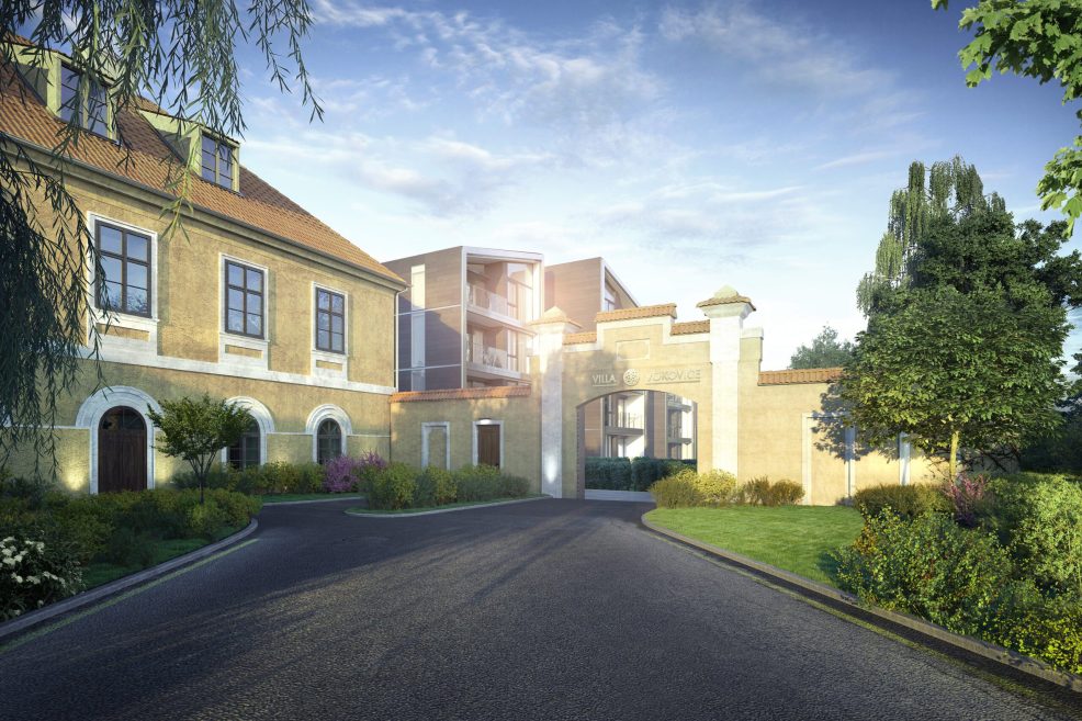 Developersky projekt Villa Vokovice