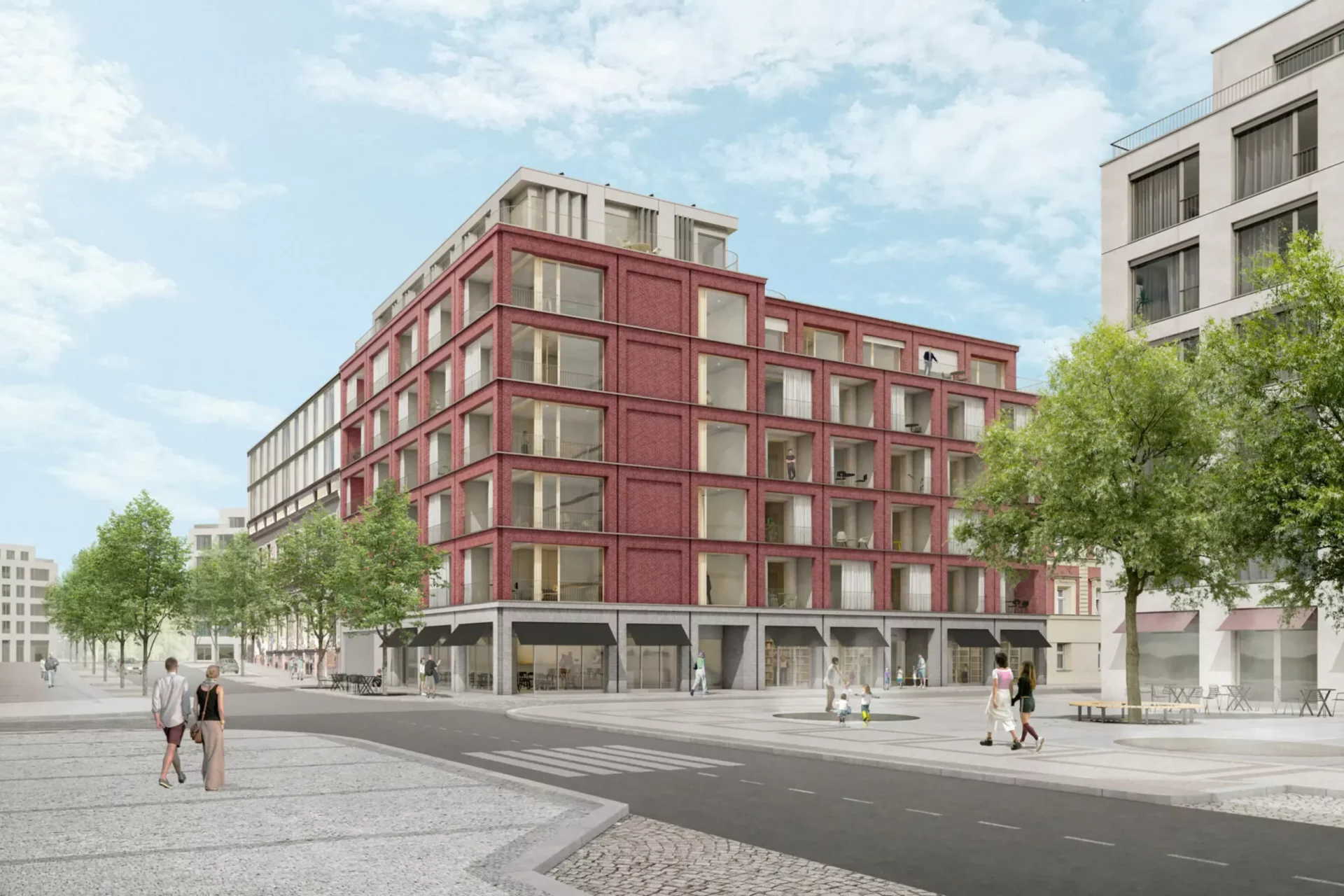 Developersky projekt Městský dům Za Papírnou
