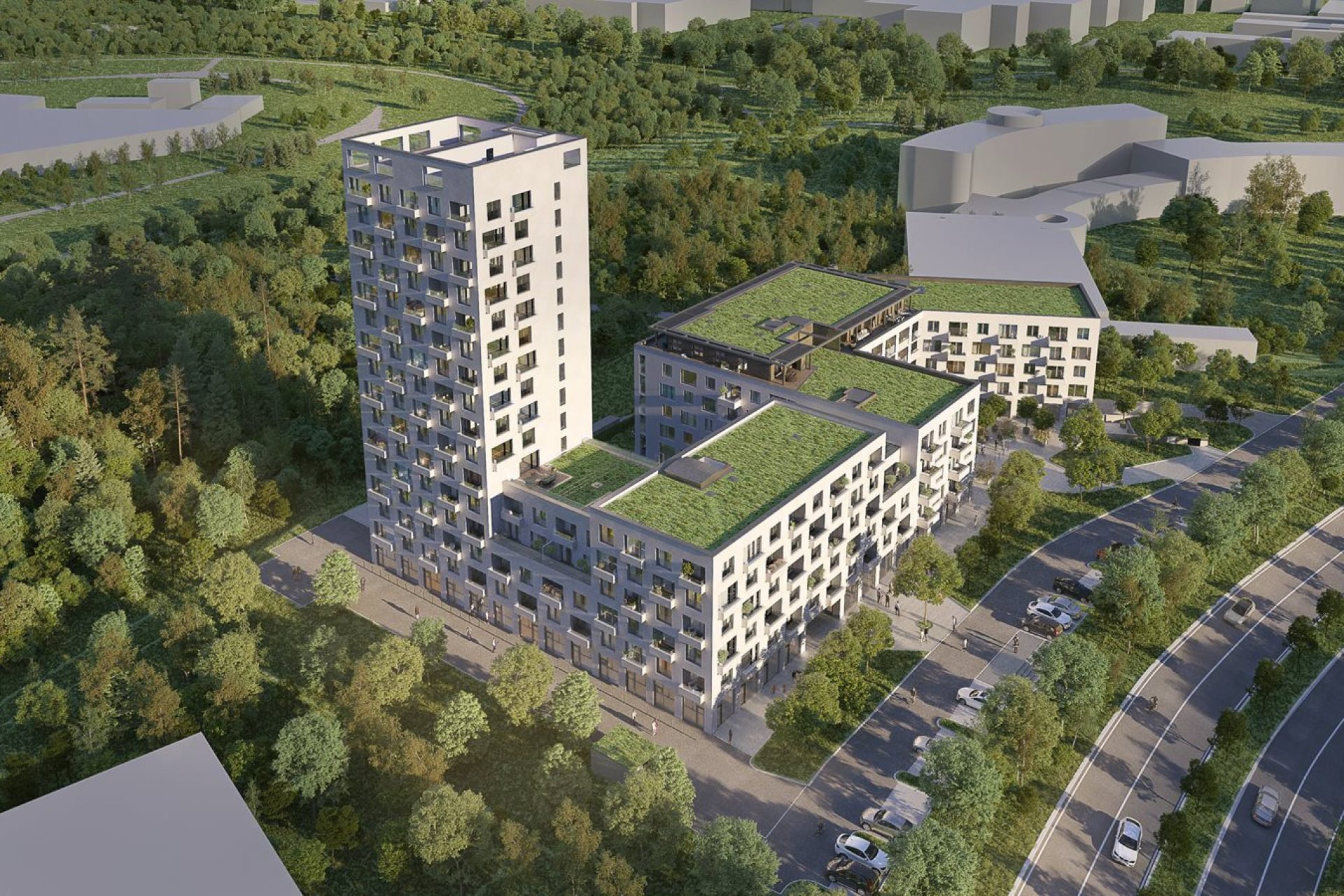 Developersky projekt Nad Arboretem 3