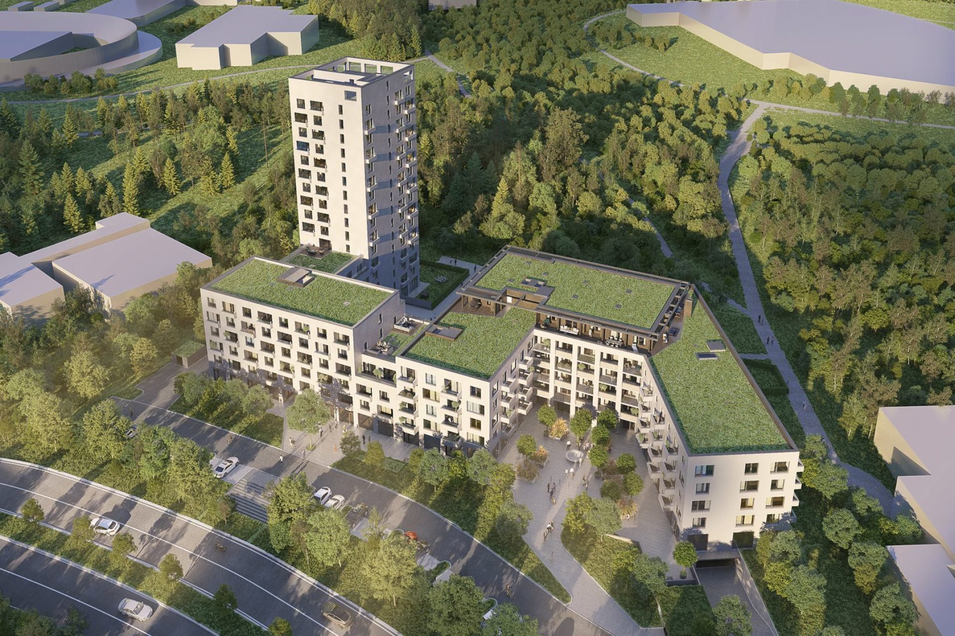 Developersky projekt Nad Arboretem 4