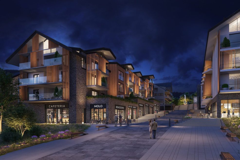 Developersky projekt Molo Lipno Resort