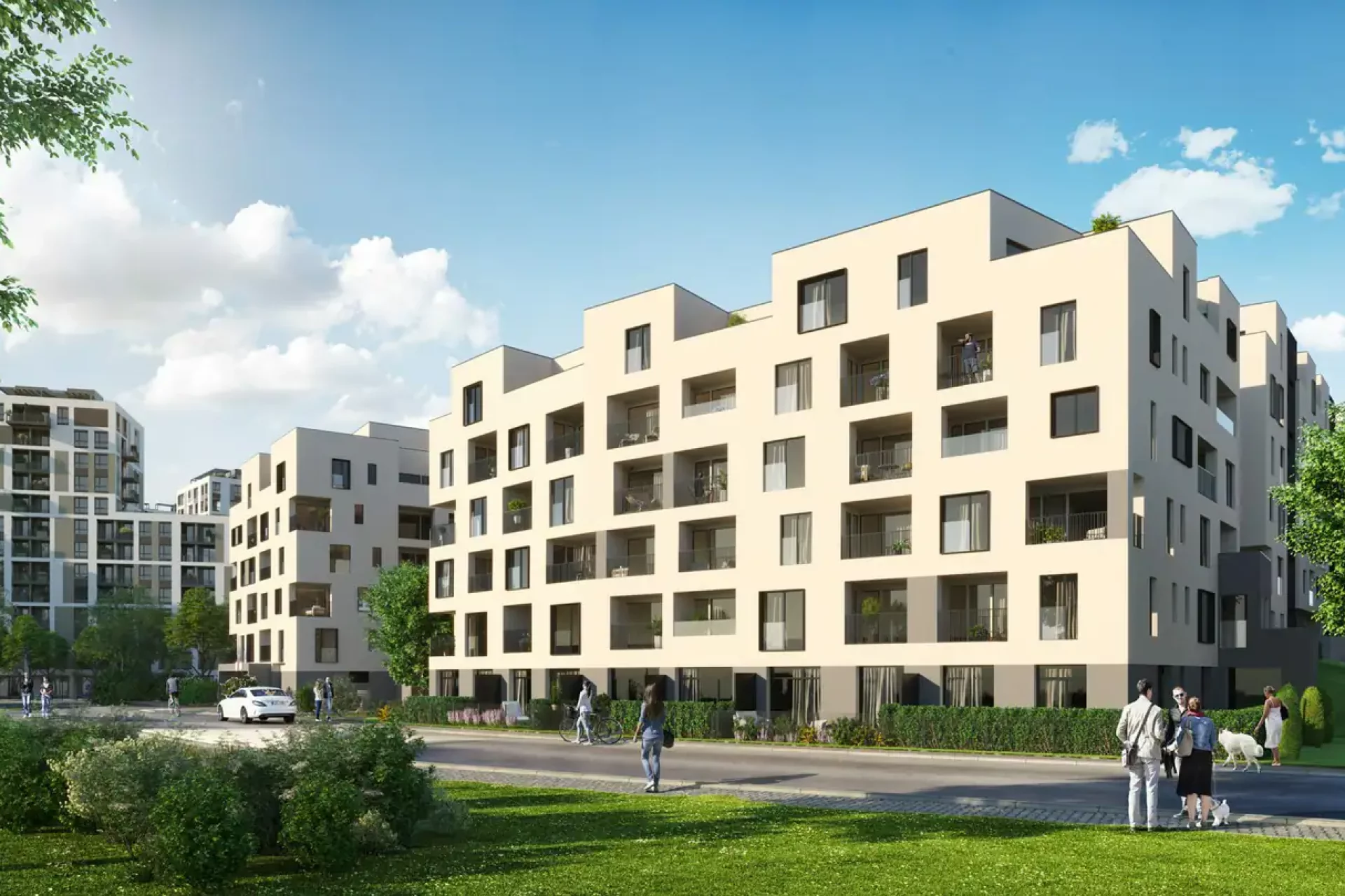 Developersky projekt Byty u parku Na Vackově 3