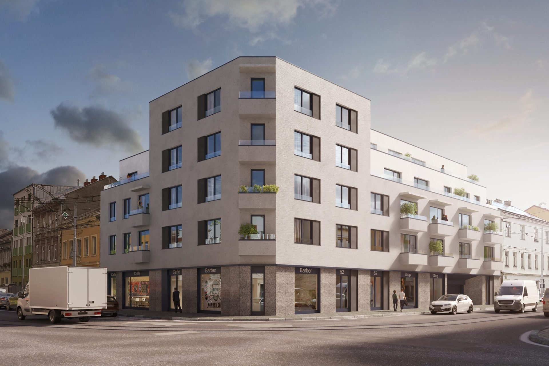 Developersky projekt Vranovské nároží